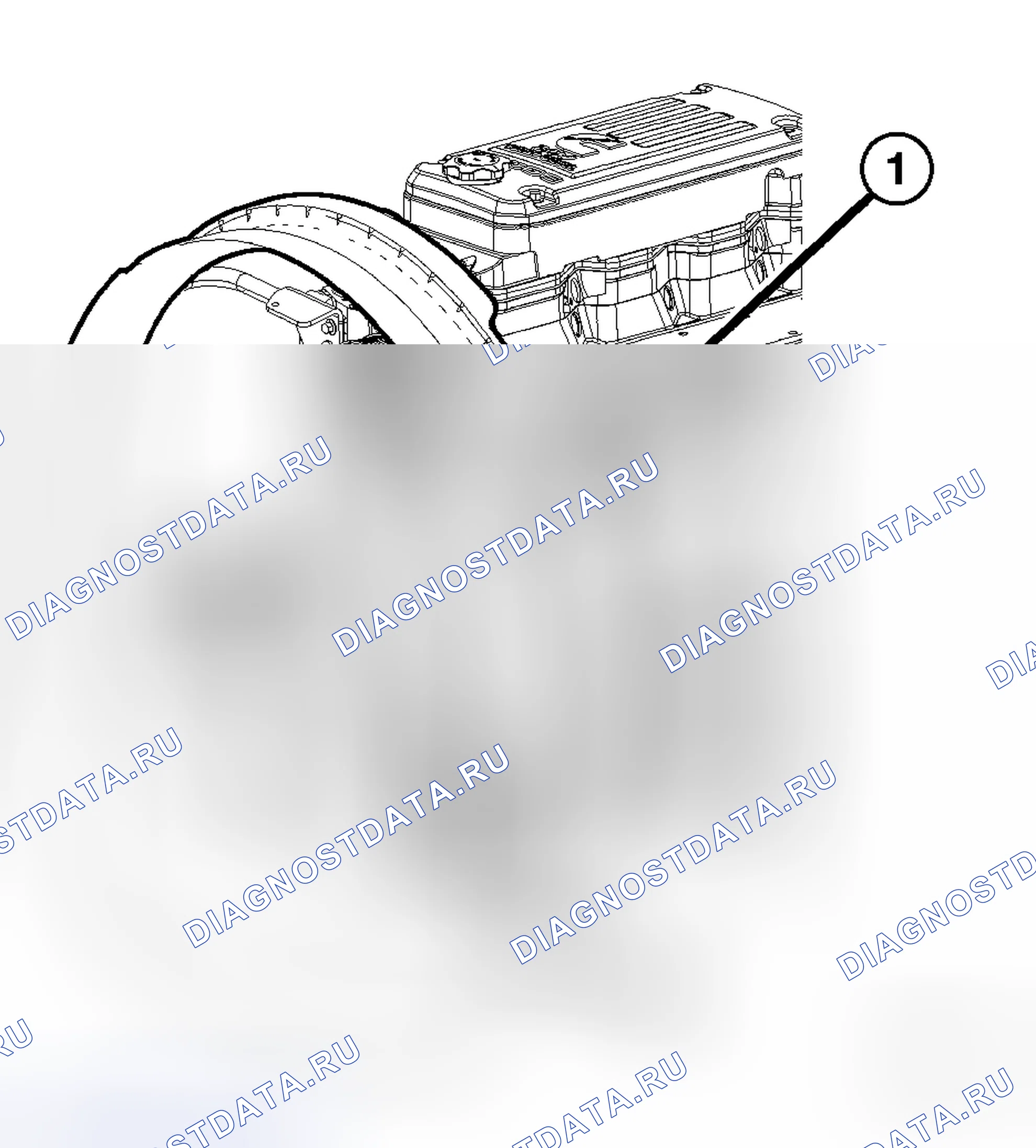 Рис. 67: ВЫНОС-5.9л / 6.7л ДИЗЕЛЬ. Dodge Cab & Chassis R3500 HD 