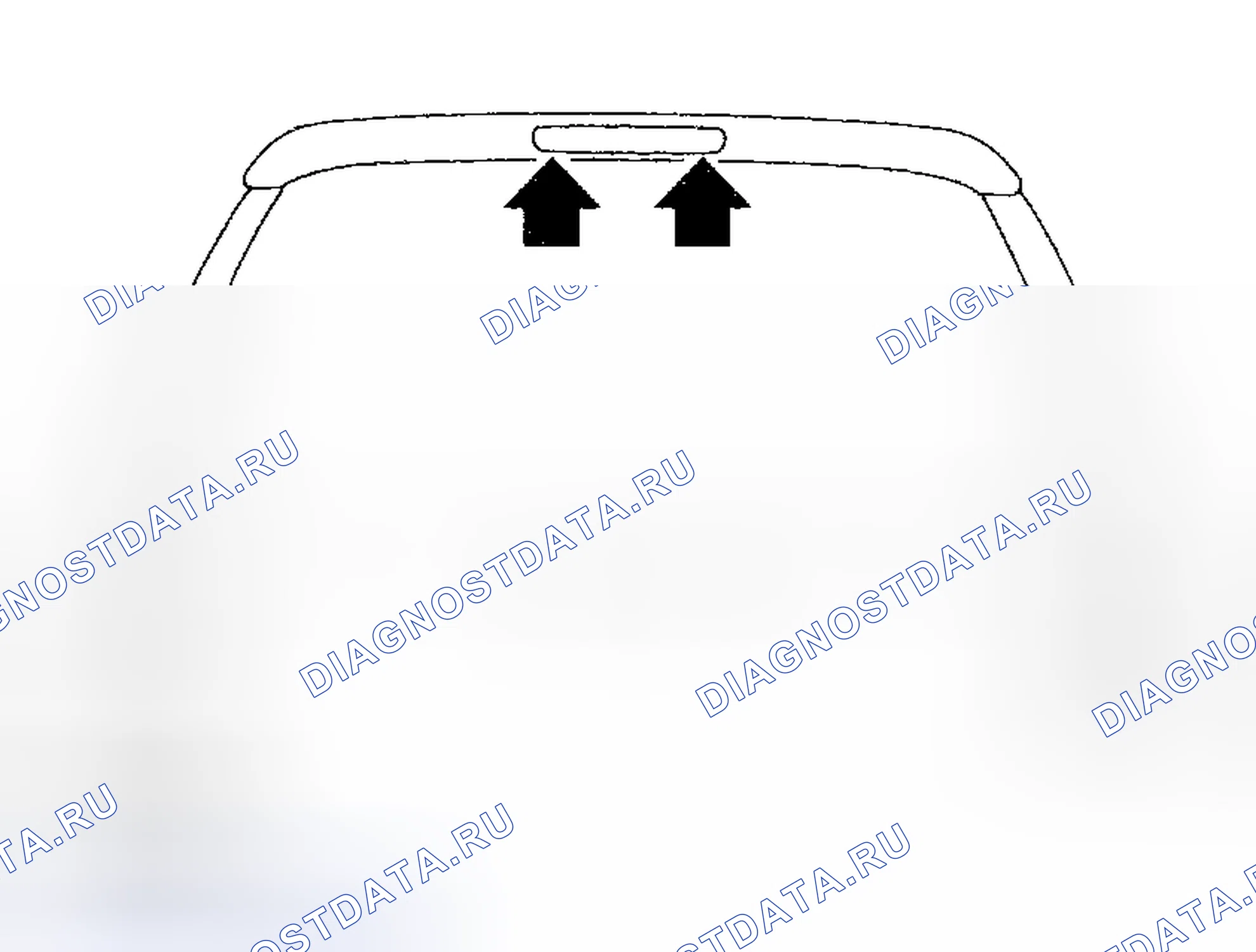 Рис. 20: ЗАДНИЙ СПОЙЛЕР ВСТРОЕННОГО ТИПА. Subaru Forester SG