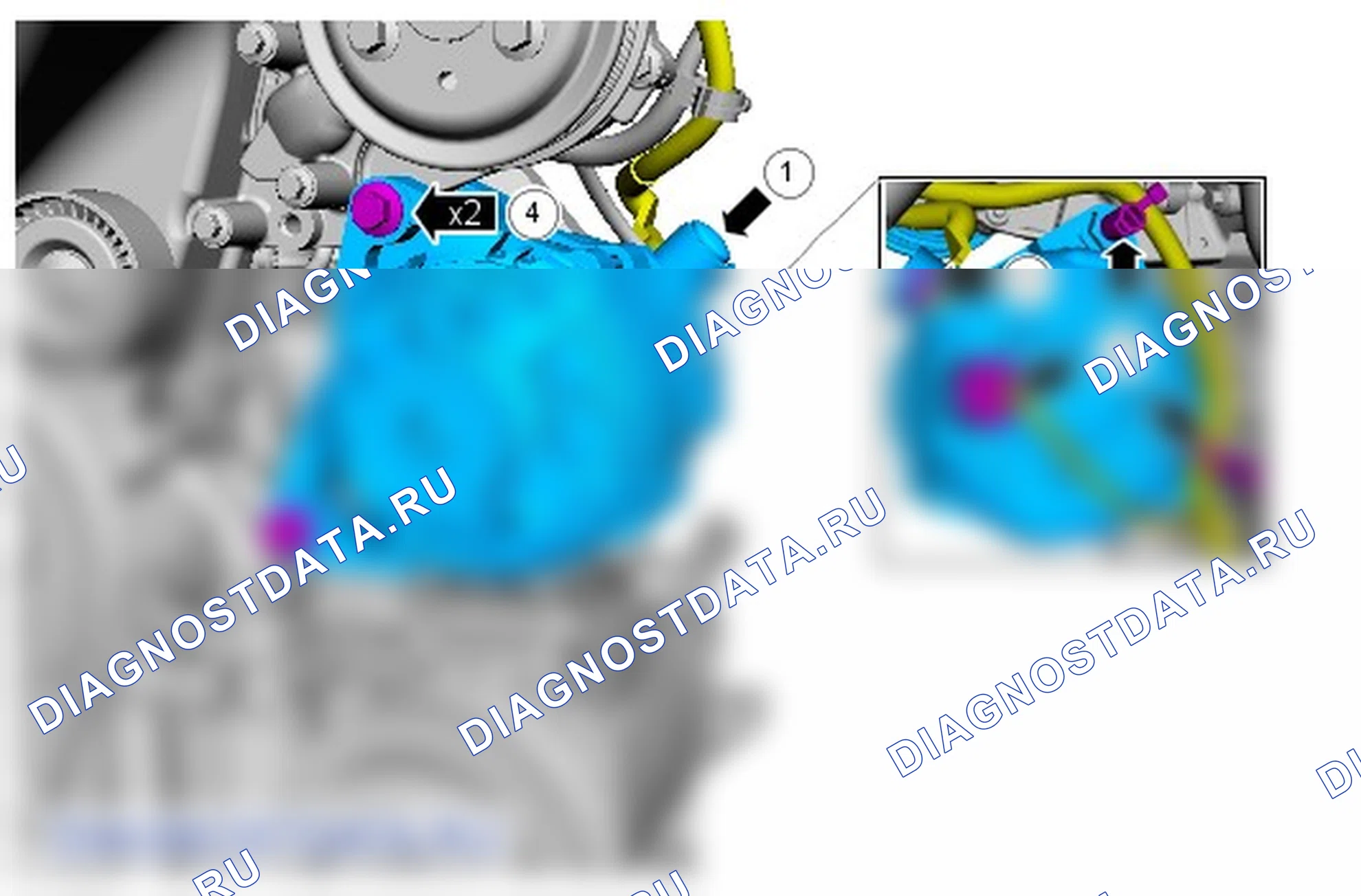 Как снять и установить генератор. Ford Grand C-MAX II рестайлинг