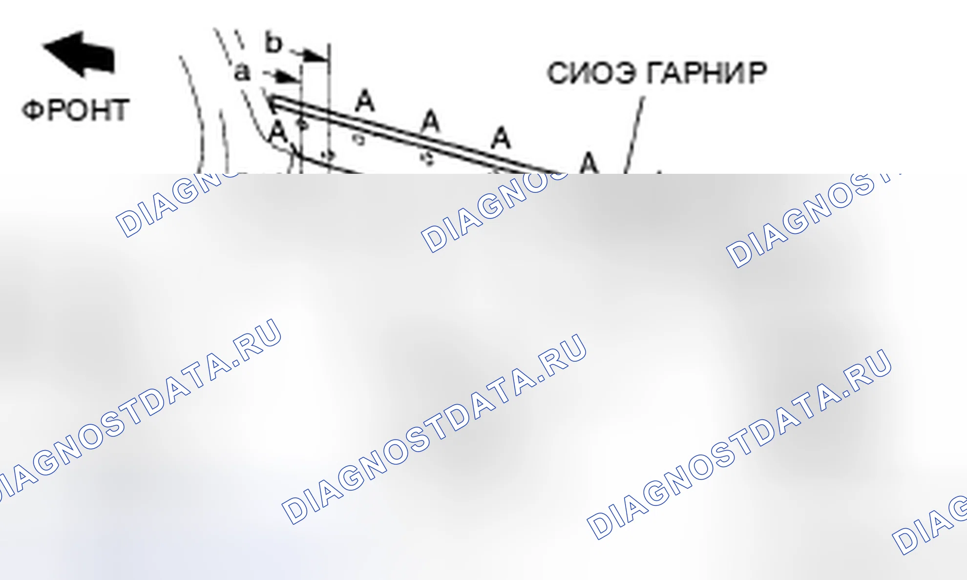 Рис. 111: Передняя часть. Mazda CX-9 I