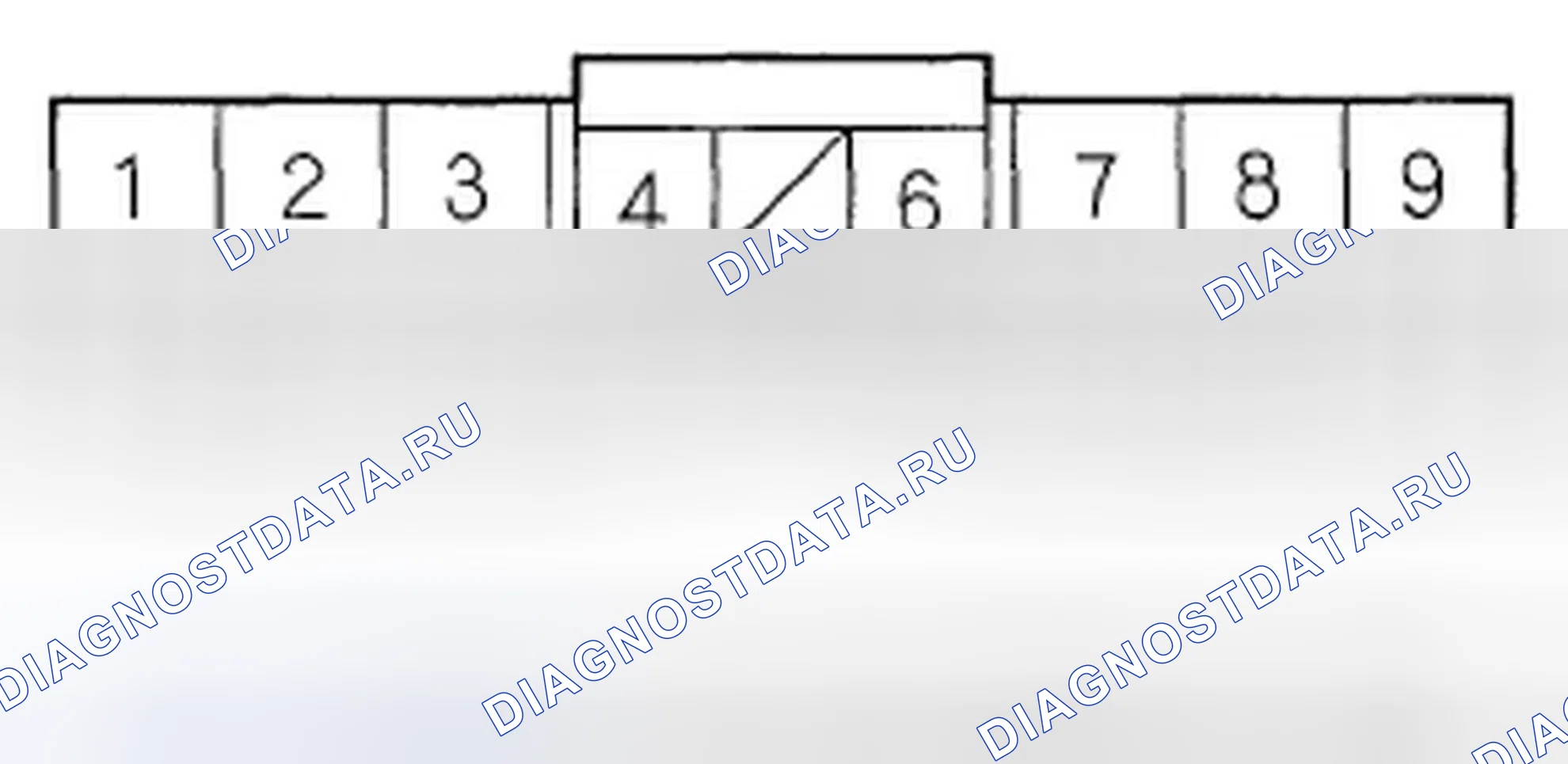 Рис. 86: Входы и выходы навигационного блока для разъема A (17P). Honda Civic VIII