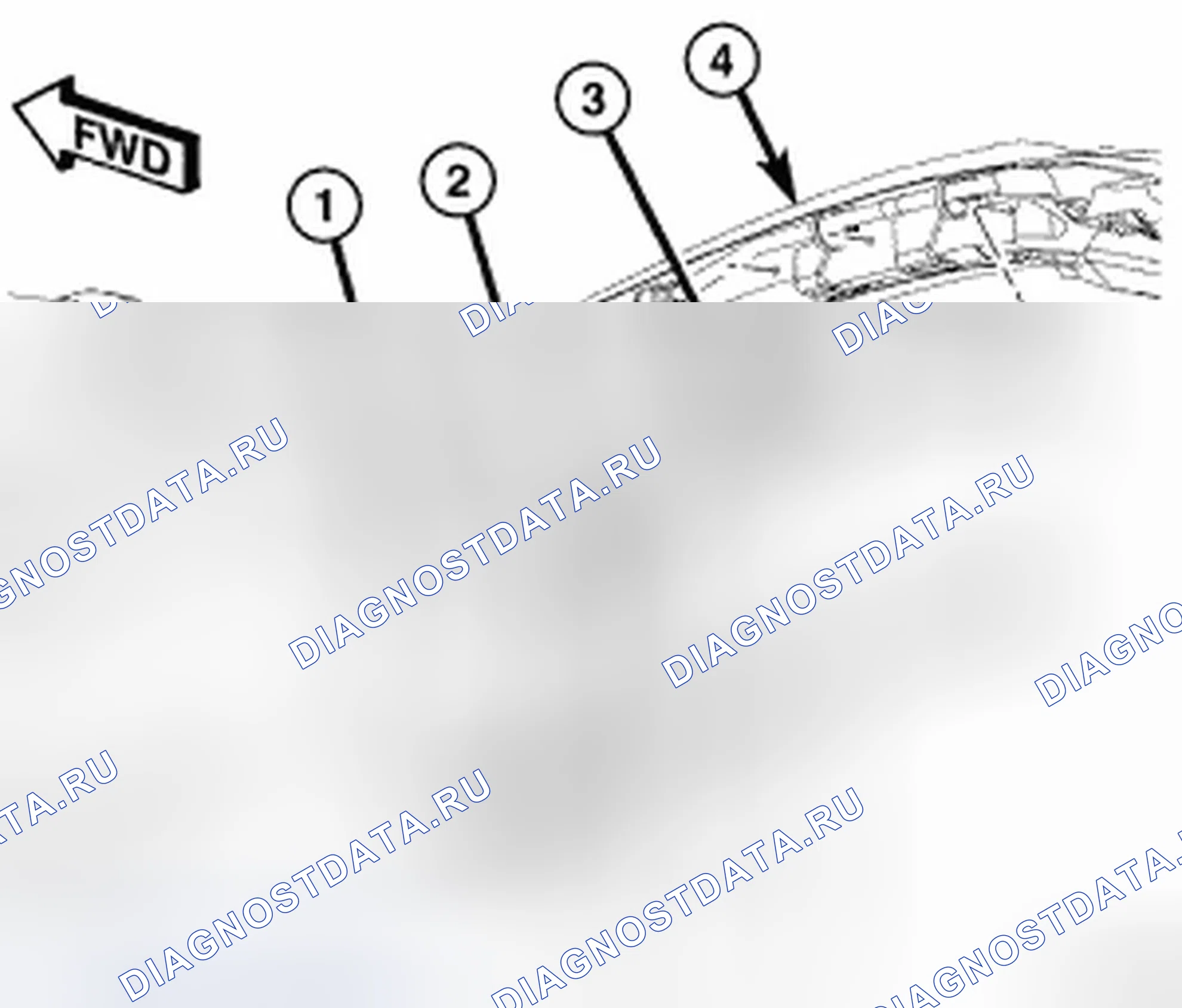 Рис. 15: ЗАДНЯЯ ШАЙБА, САНТЕХНИКА. Jeep Compass I