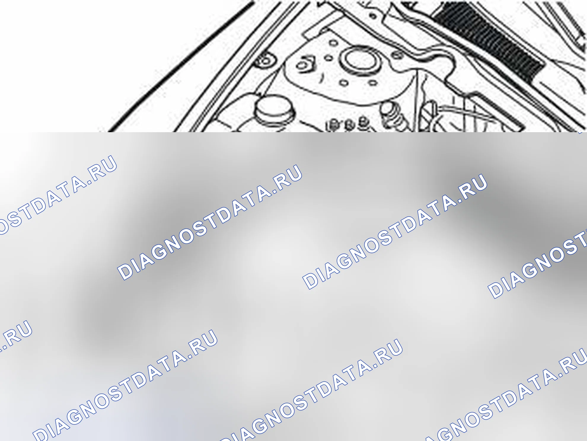 Рис. 379: ПРОКЛАДКА КАБЕЛЯ. Volvo S40 II рестайлинг