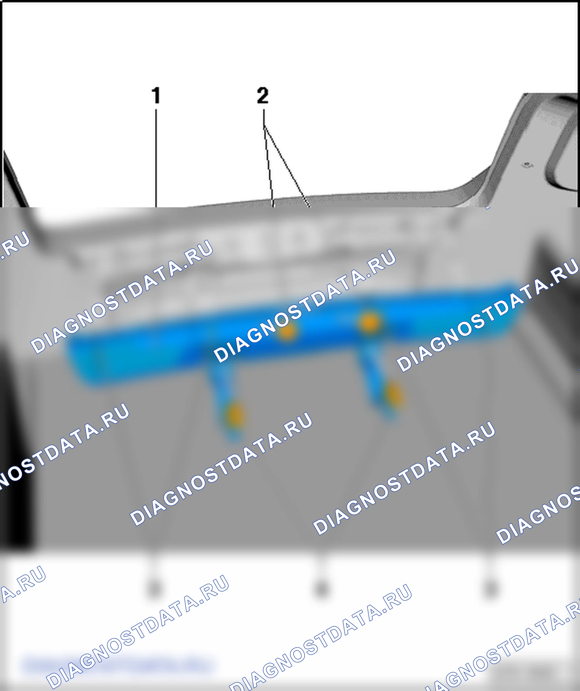 Облицовка багажного отсека. SEAT Toledo Iv