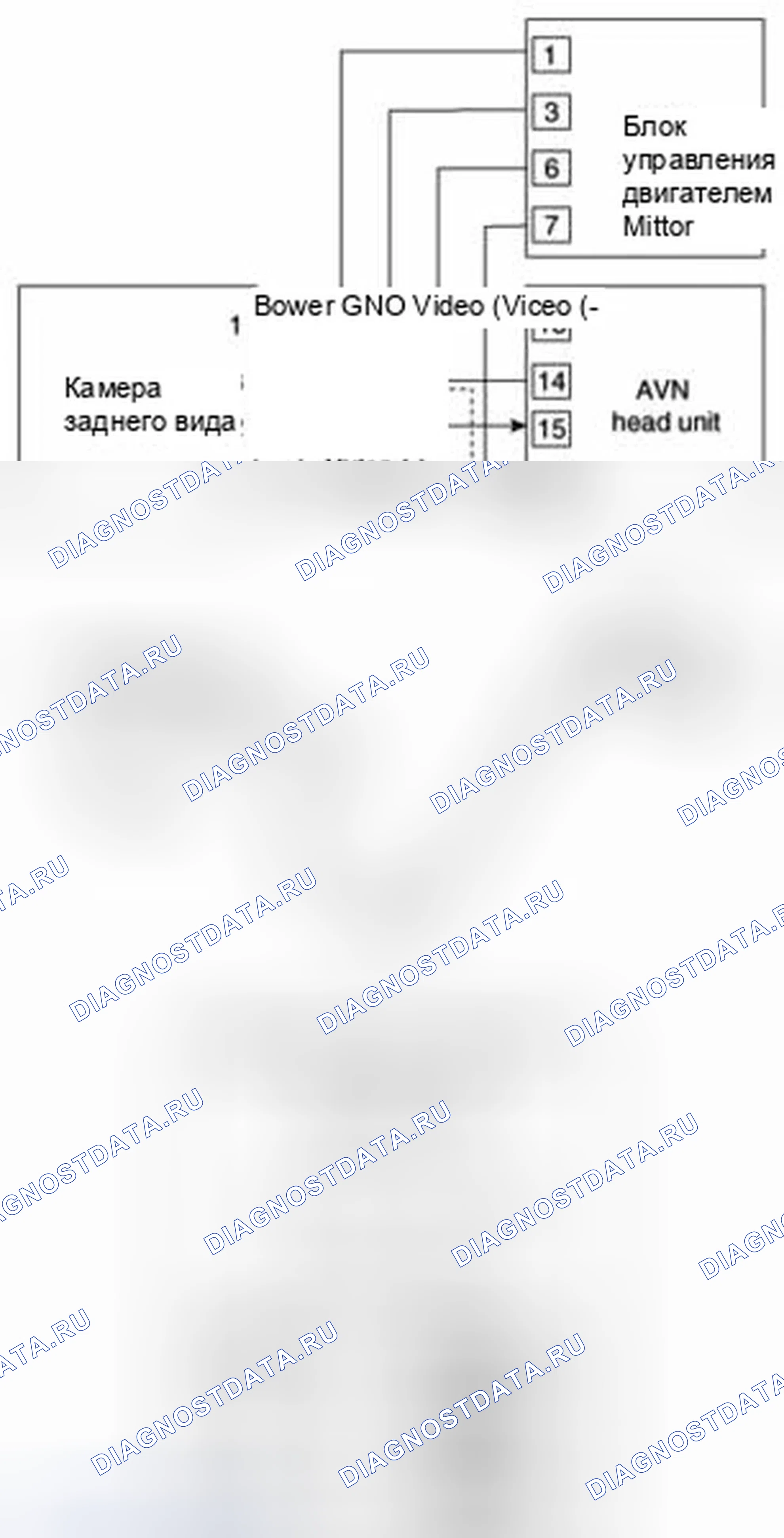 Рис. 2: Принципиальная схема. Hyundai Tucson II
