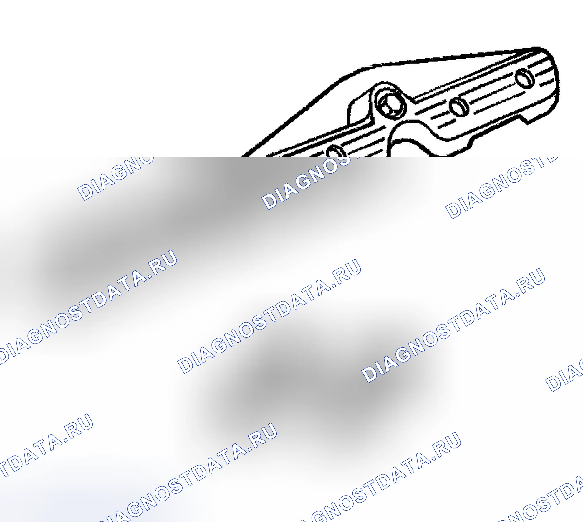 Рис. 121: Очистка и проверка подъемников и направляющих клапанов. Chevrolet Chevy Express H2500 