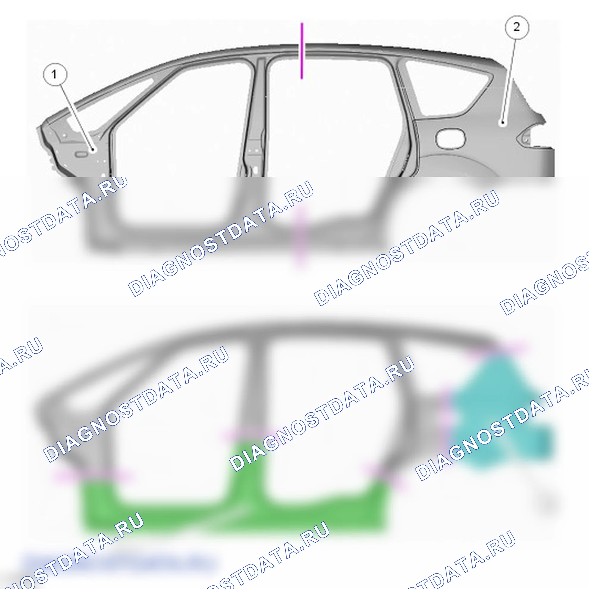 Кузов и рама: описание и работа. Ford S-MAX I рестайлинг