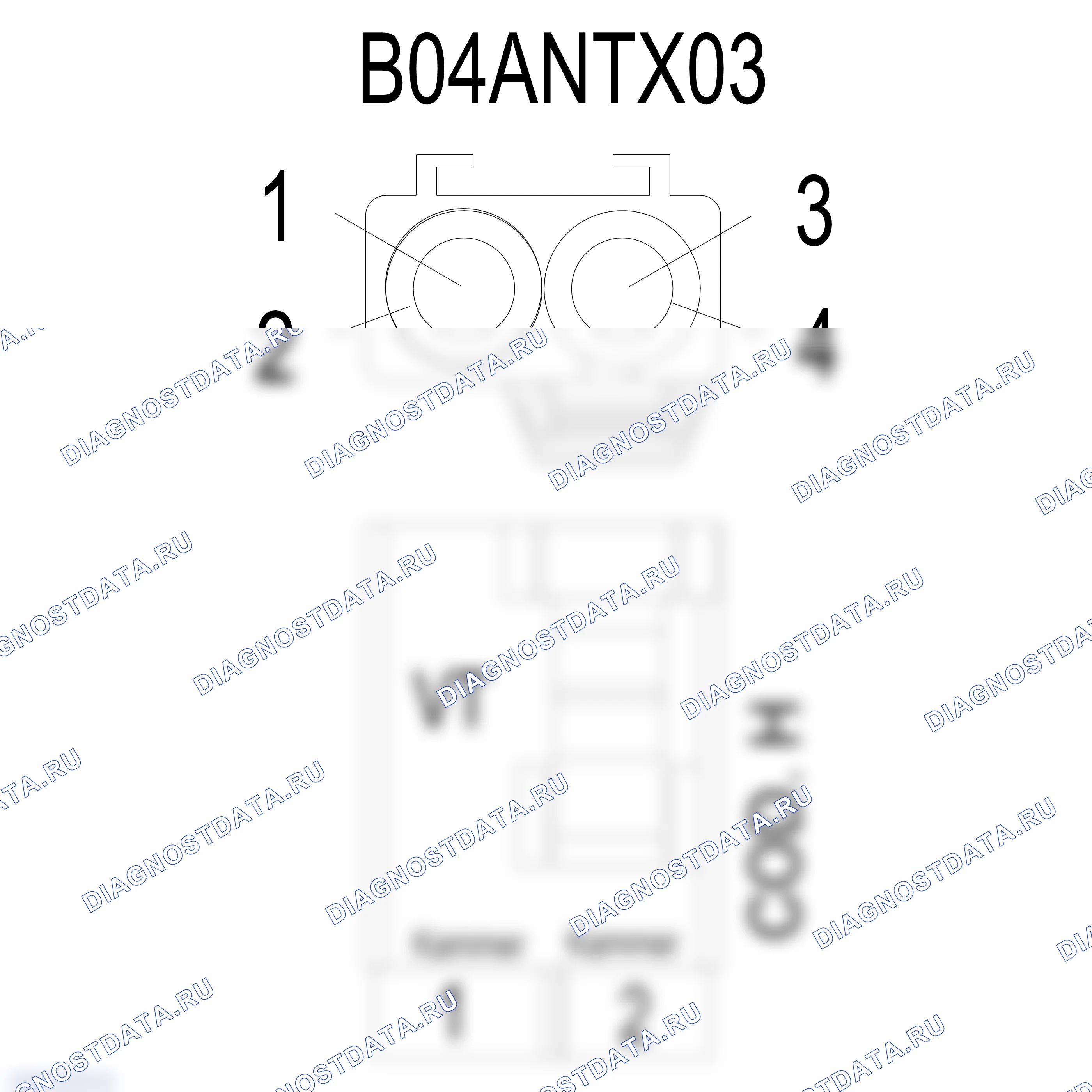 Распиновка разъёма 6Q0 035 608 G — внешний вид и расположение контактов. Porsche 718 Cayman 982