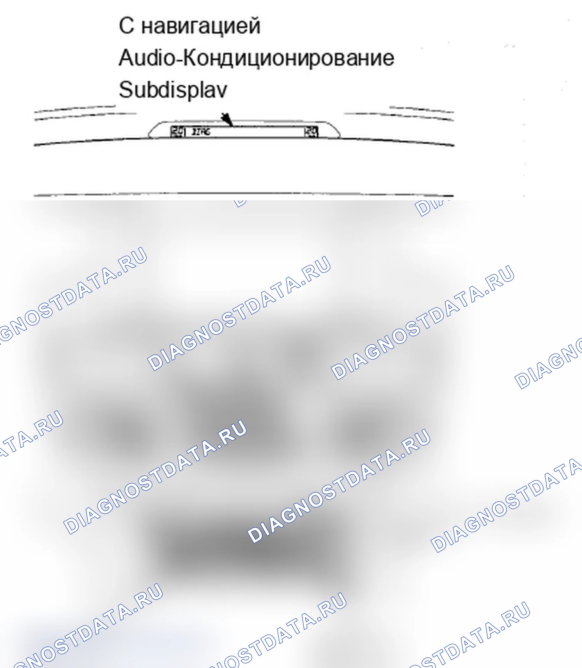 Рис. 241: Как получить серийный номер аудиоустройства и получить код защиты от краж с помощью iN. Acura RDX I рестайлинг