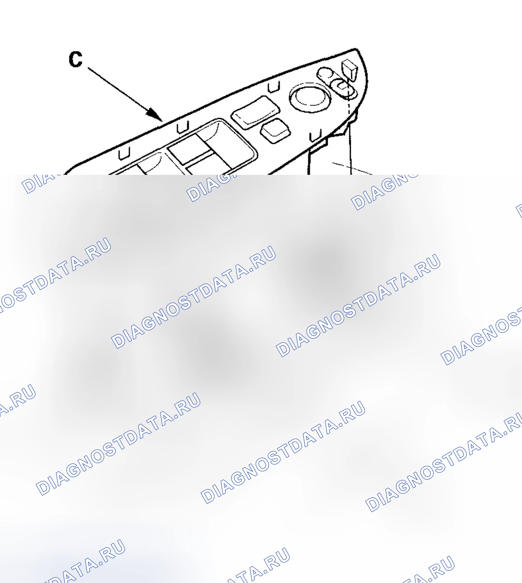 Рис. 41: Замена главного переключателя. Honda Odyssey I