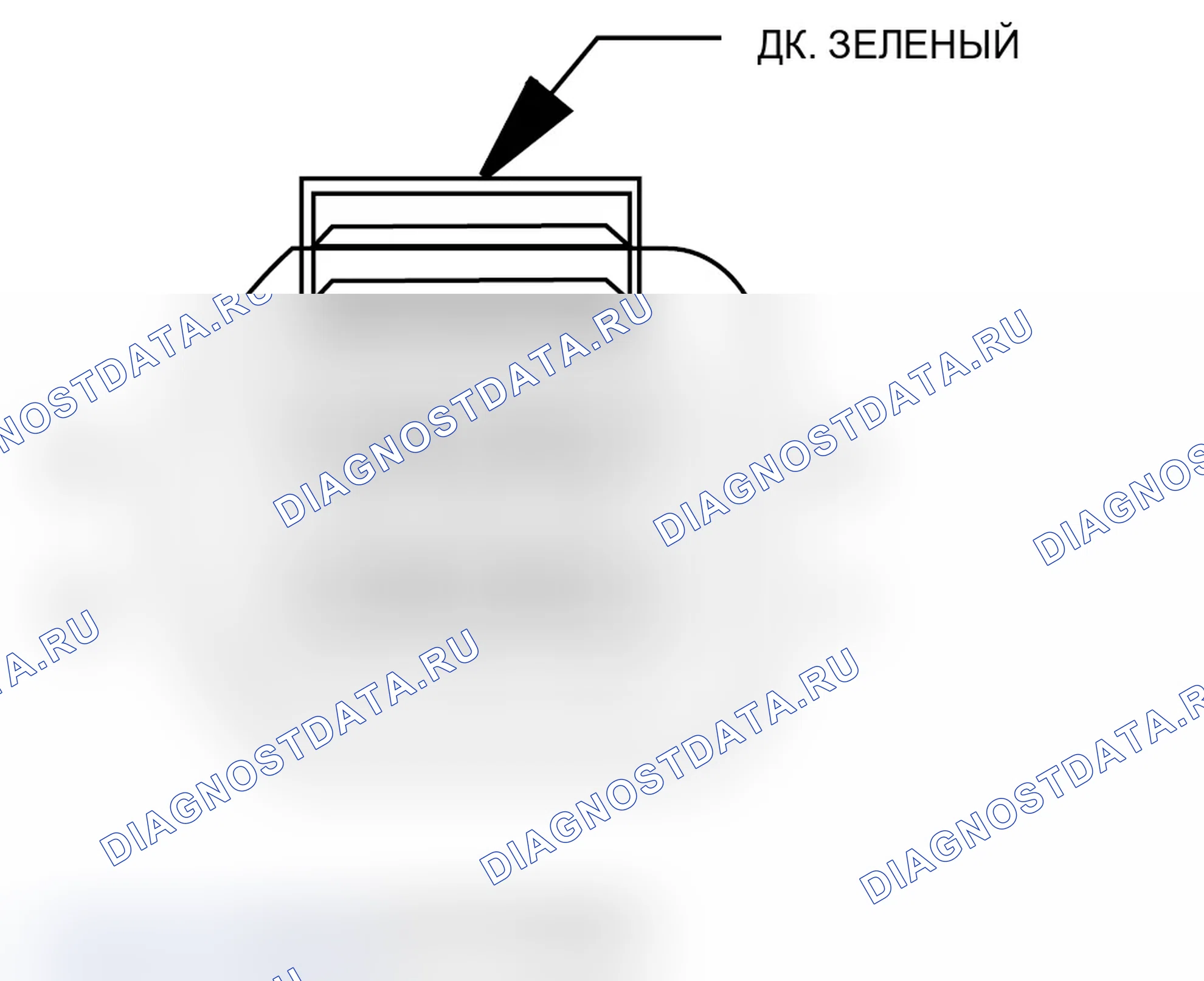 Рис. 104: Вид с торца разъема пружины. Chrysler Crossfire I final
