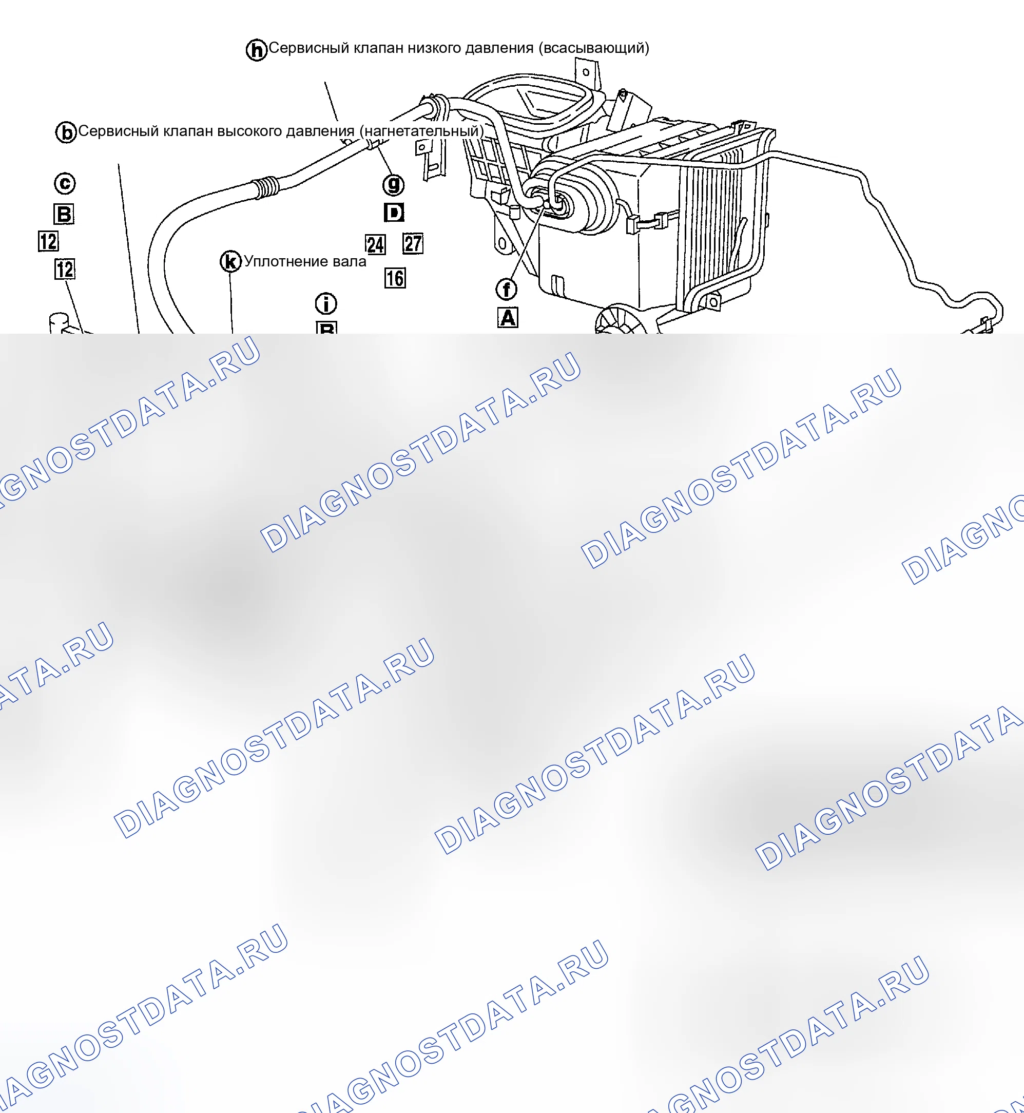 Рис. 148: ДЕМОНТАЖ И МОНТАЖ. Nissan Maxima A33
