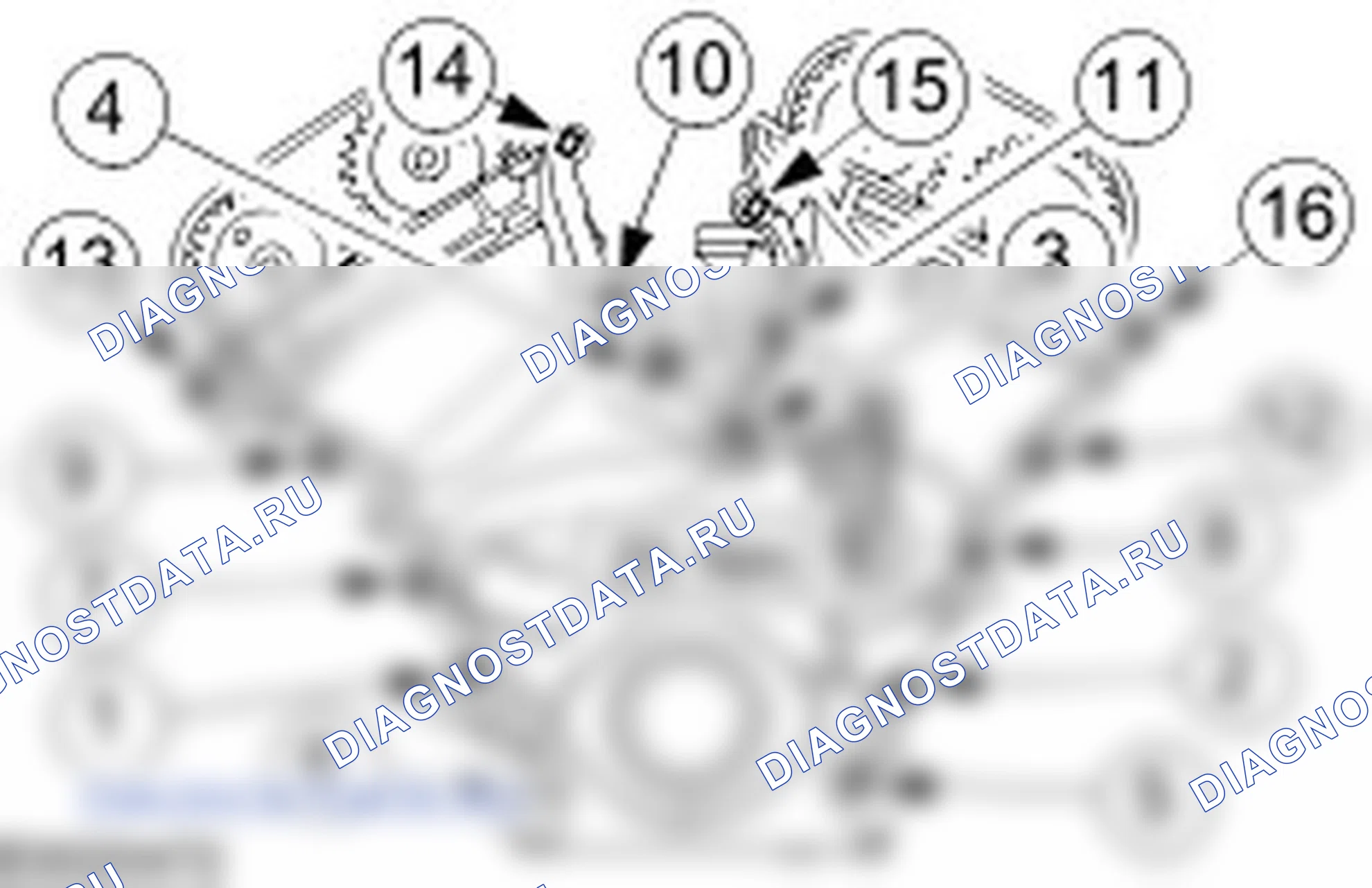 Сборка двигатель. Ford Mondeo II