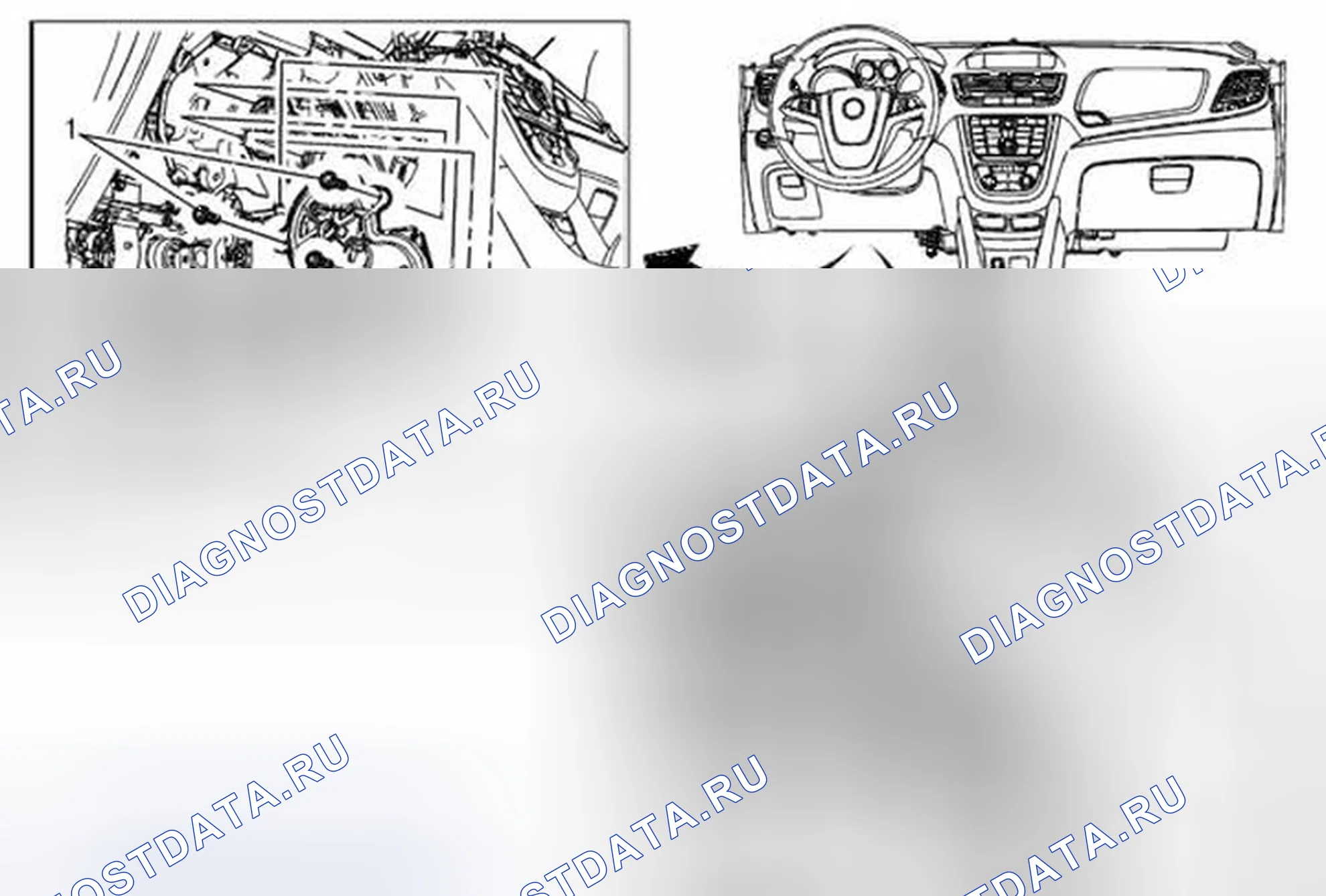 Рис. 14: Замена кулачка управления режимом (C67). Buick Encore I