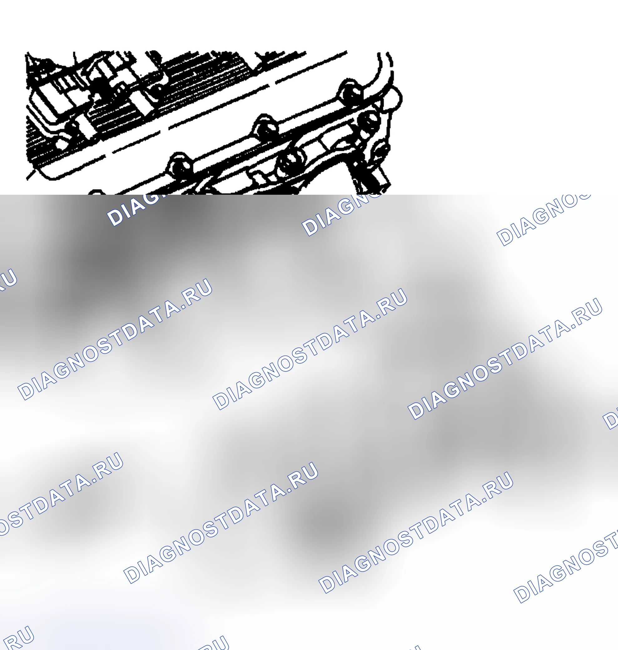 Рис. 813: Демонтаж выпускного коллектора - слева (C / K / G / C3500HD). GMC Cab & Chassis Sierra 3500 GMT800 early