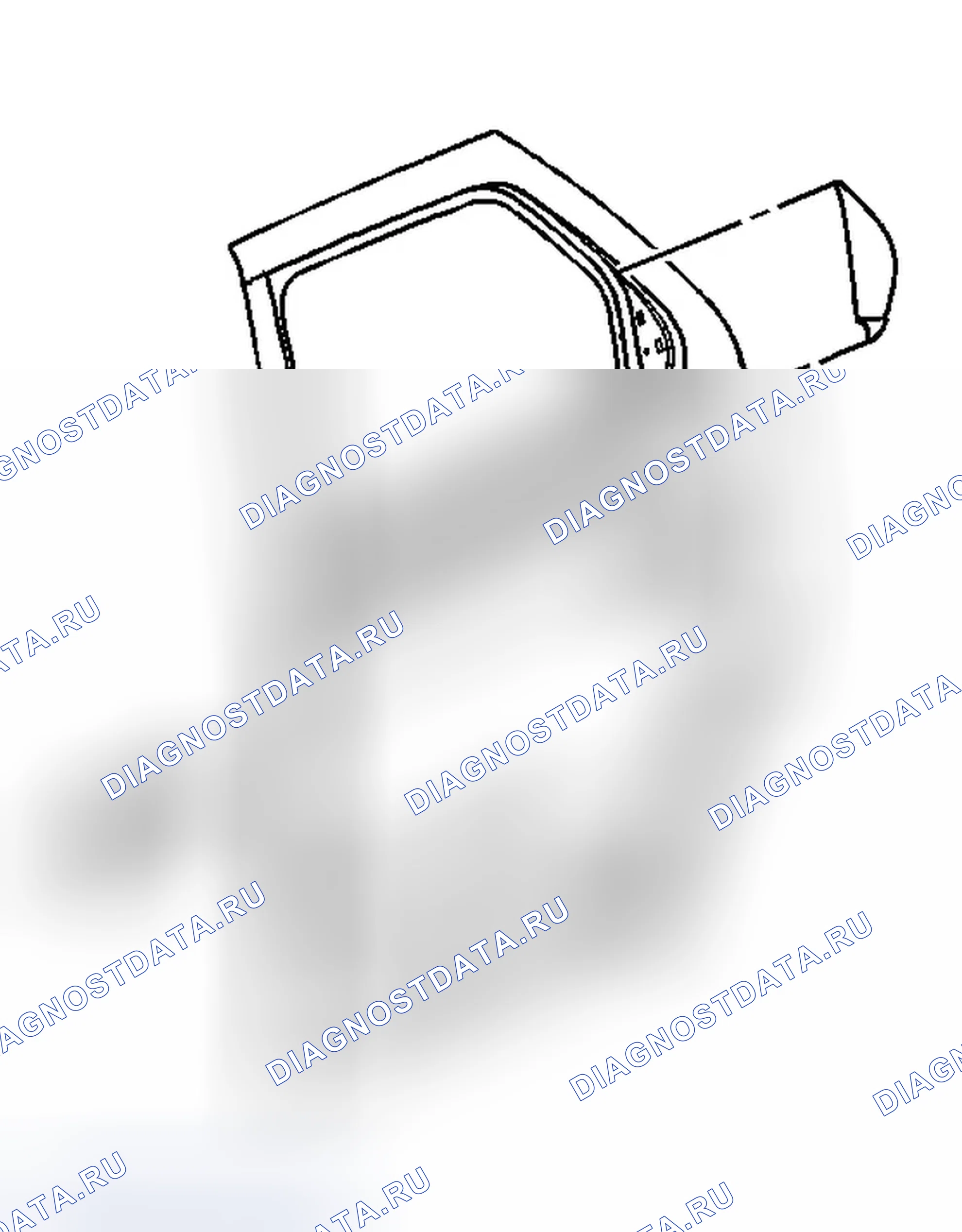 Рис. 77: Порядок демонтажа. Buick Rendezvous I