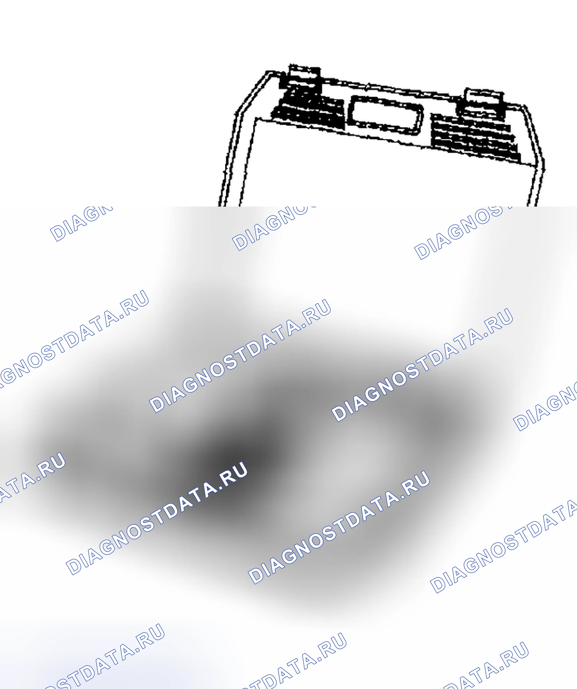 Рис. 552: СЧИТЫВАНИЕ расшифровка кода ошибки. Subaru Forester SG