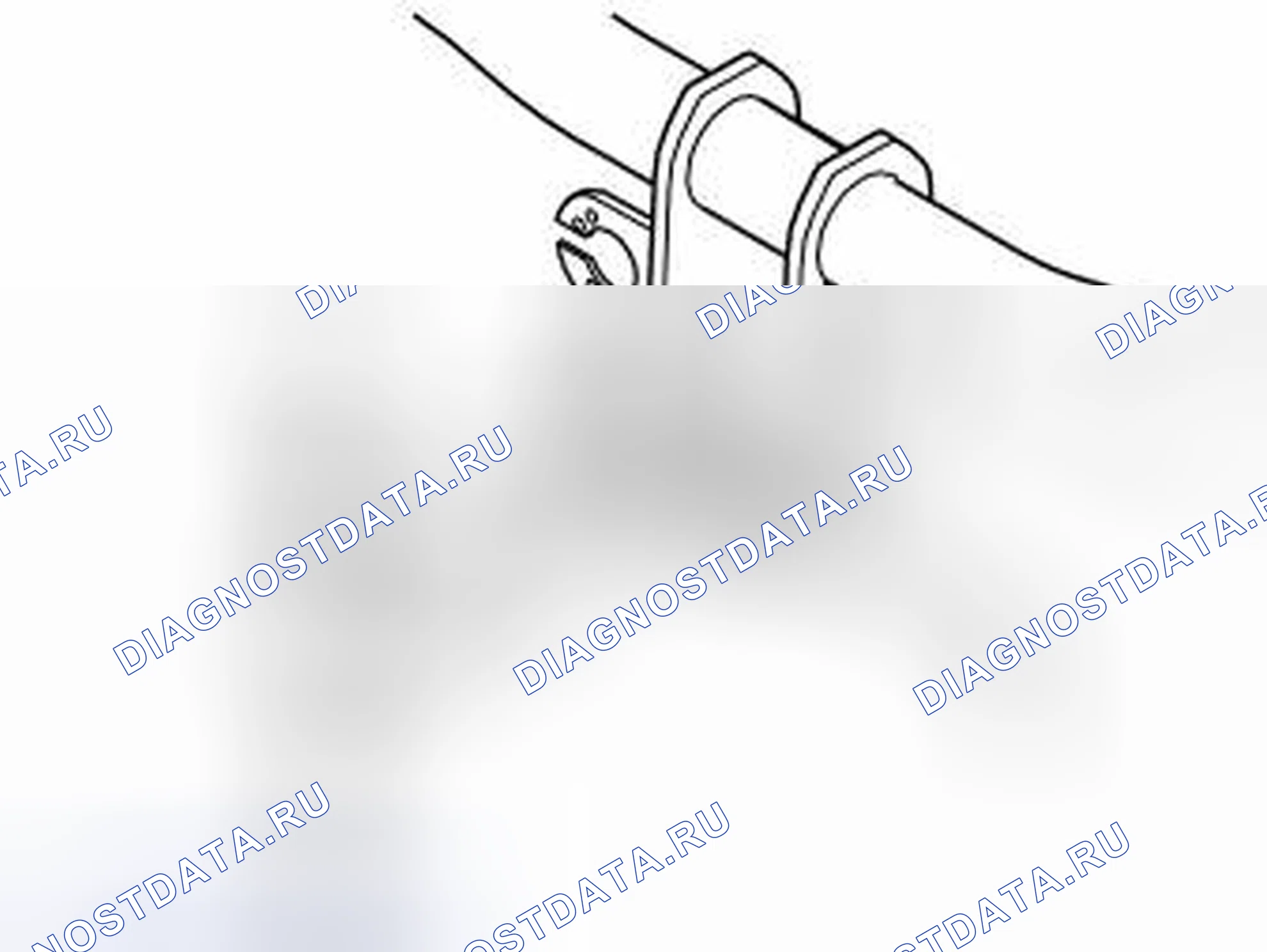 Рис. 410: УСТАНОВКА ДЕРЖАТЕЛЯ ШАРИКА И ШАРИК. Volvo XC90 I