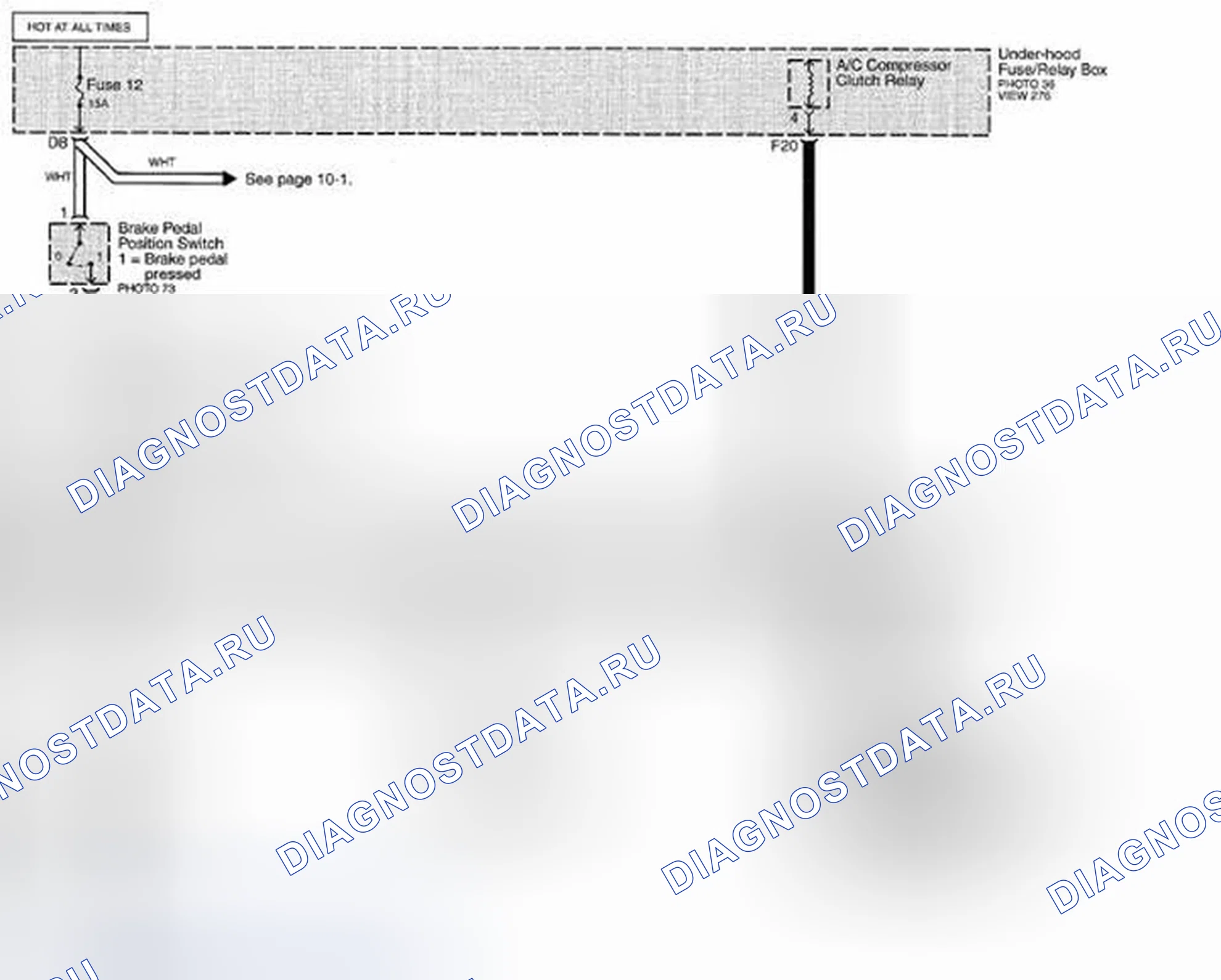 Рис. 155: Принципиальная схема системы управления на холостом ходу (стр. 23-8). Honda CR-V III рестайлинг