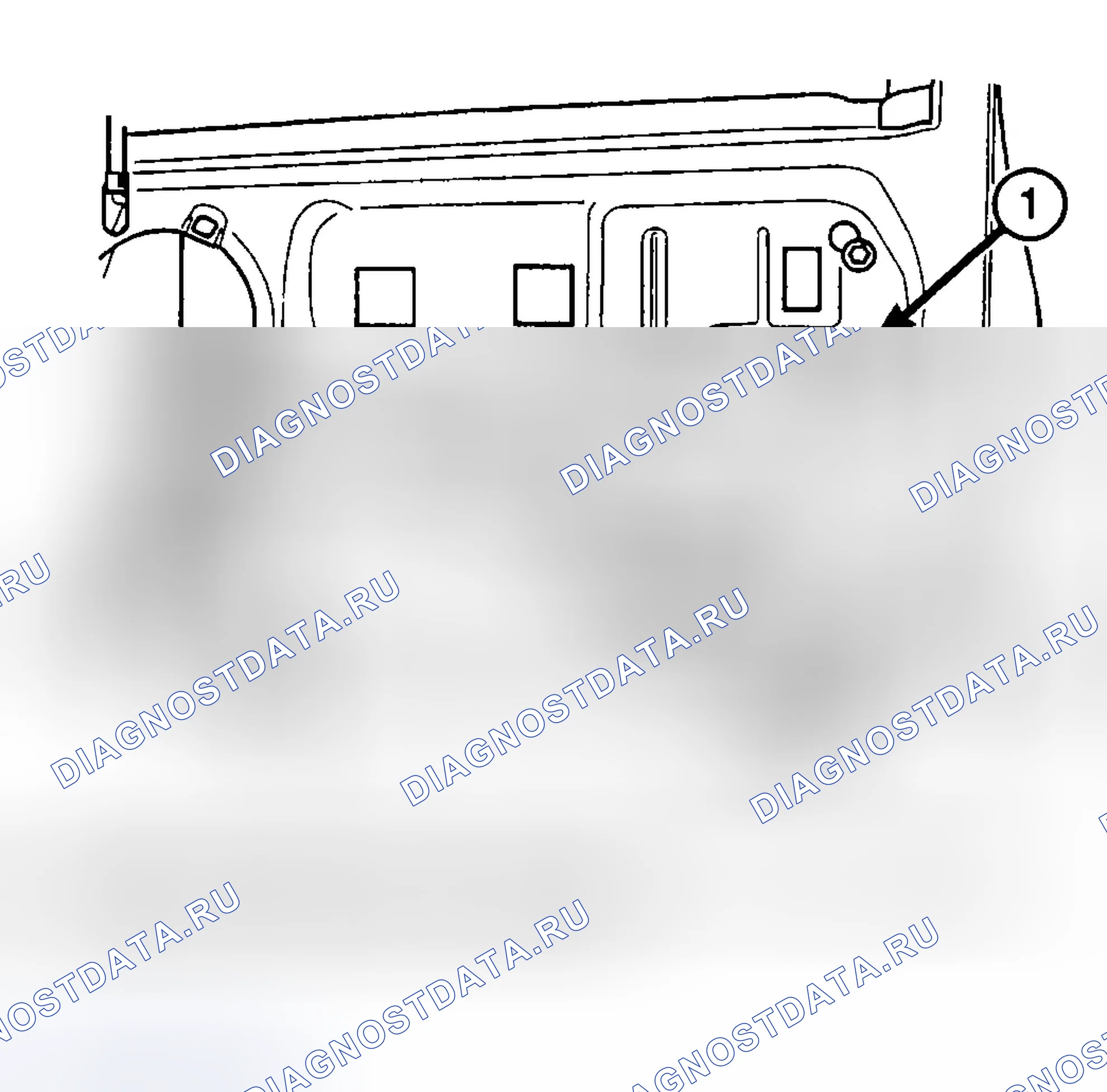 Рис. 101: ДЕМОНТАЖ. Dodge Pickup R1500 