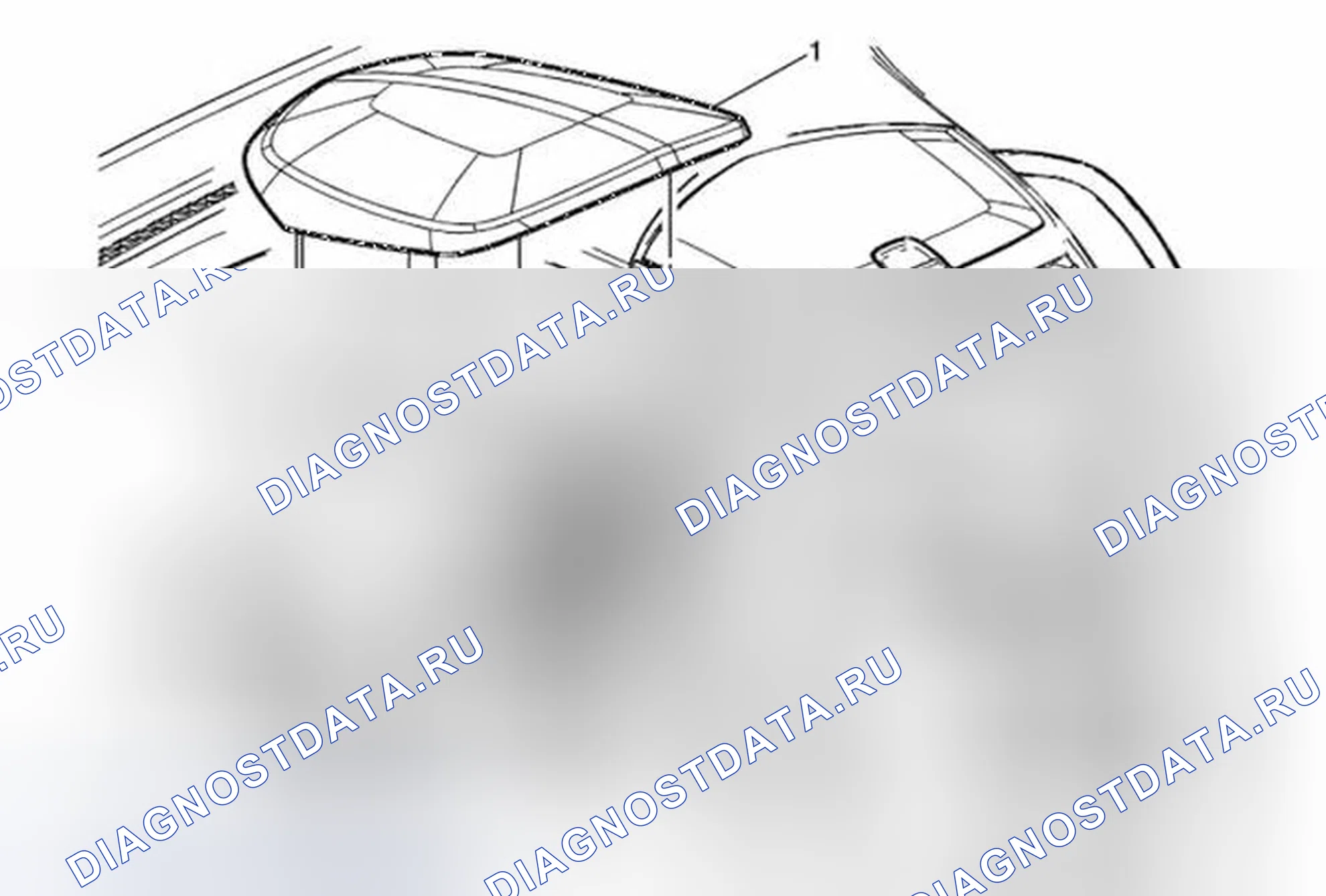 Рис. 99: Замена колпака приборной панели приборной панели (Trax). Buick Encore I
