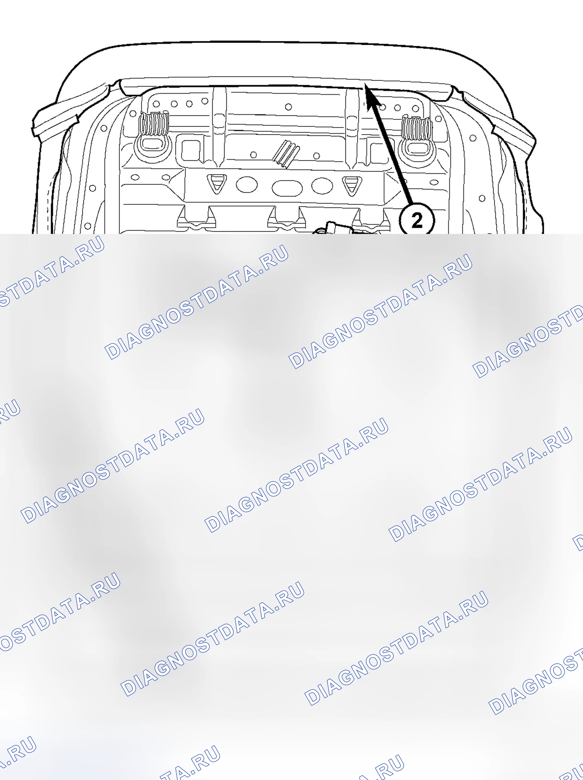 Рис. 304: ДЕМОНТАЖ. Dodge Caliber I