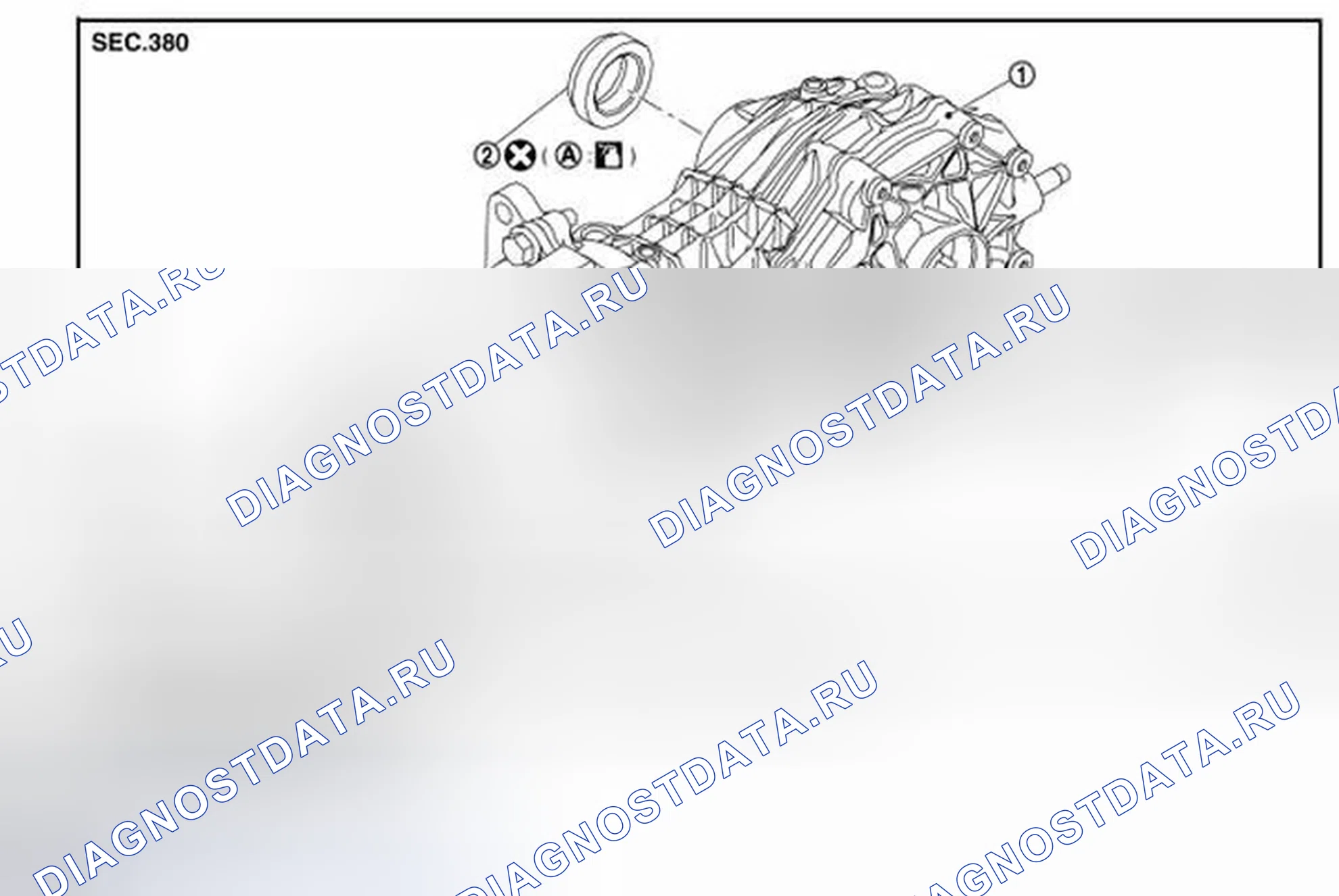 Рис. 34: Разнесенный вид. Infiniti QX60 I