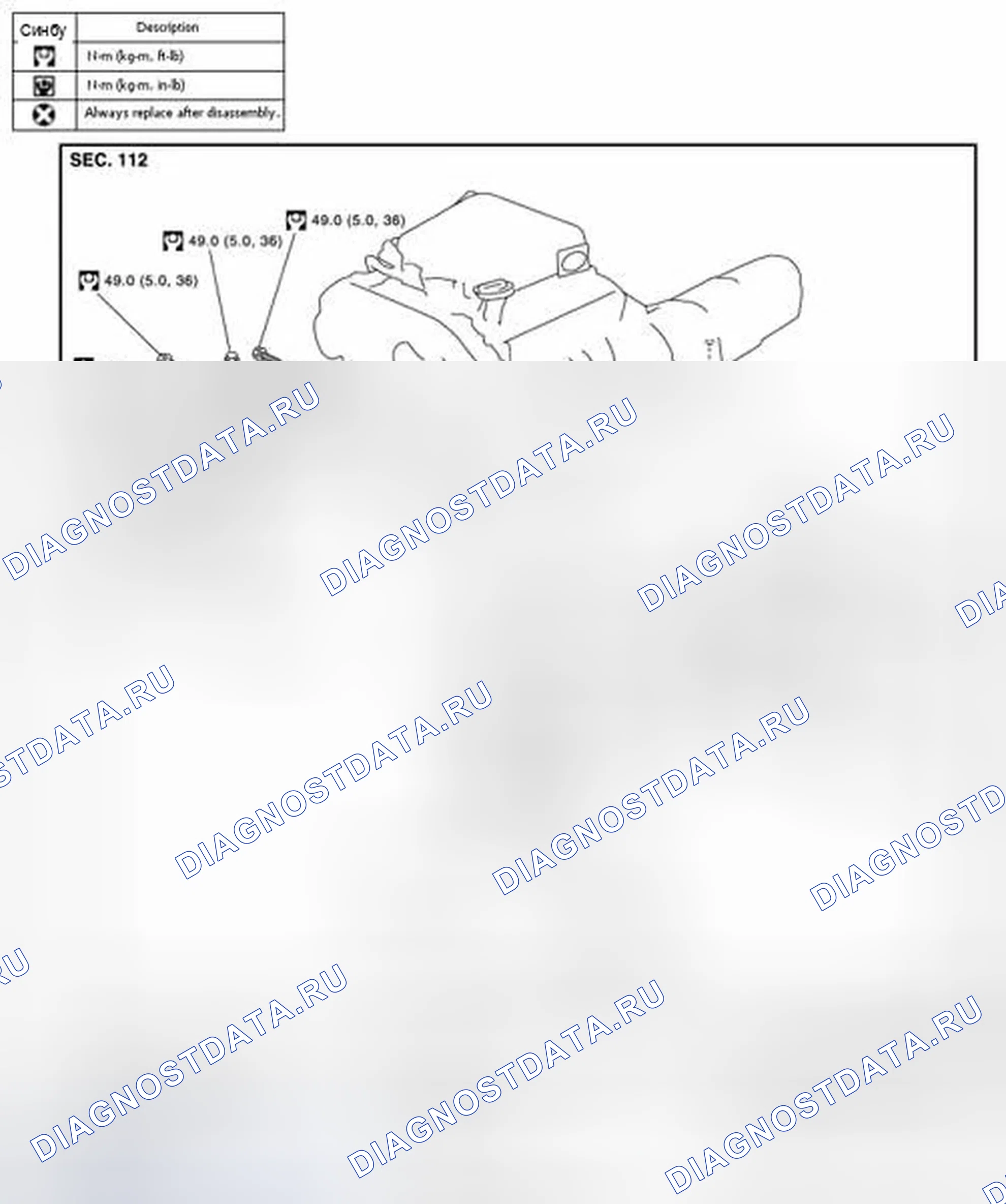 Рис. 87: AWD: Компонент. Infiniti M35 III рестайлинг