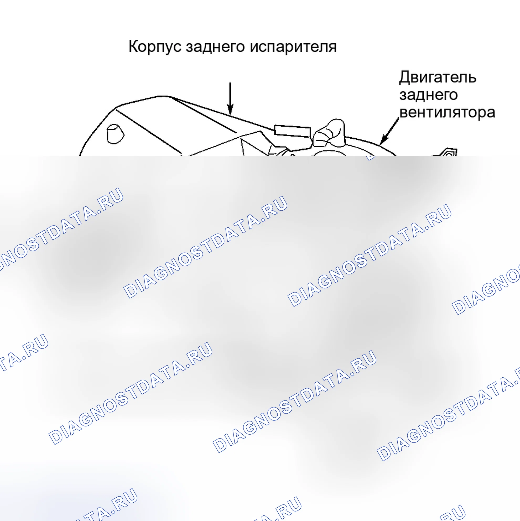 Рис. 25: Демонтаж и монтаж (сзади). Nissan Quest II