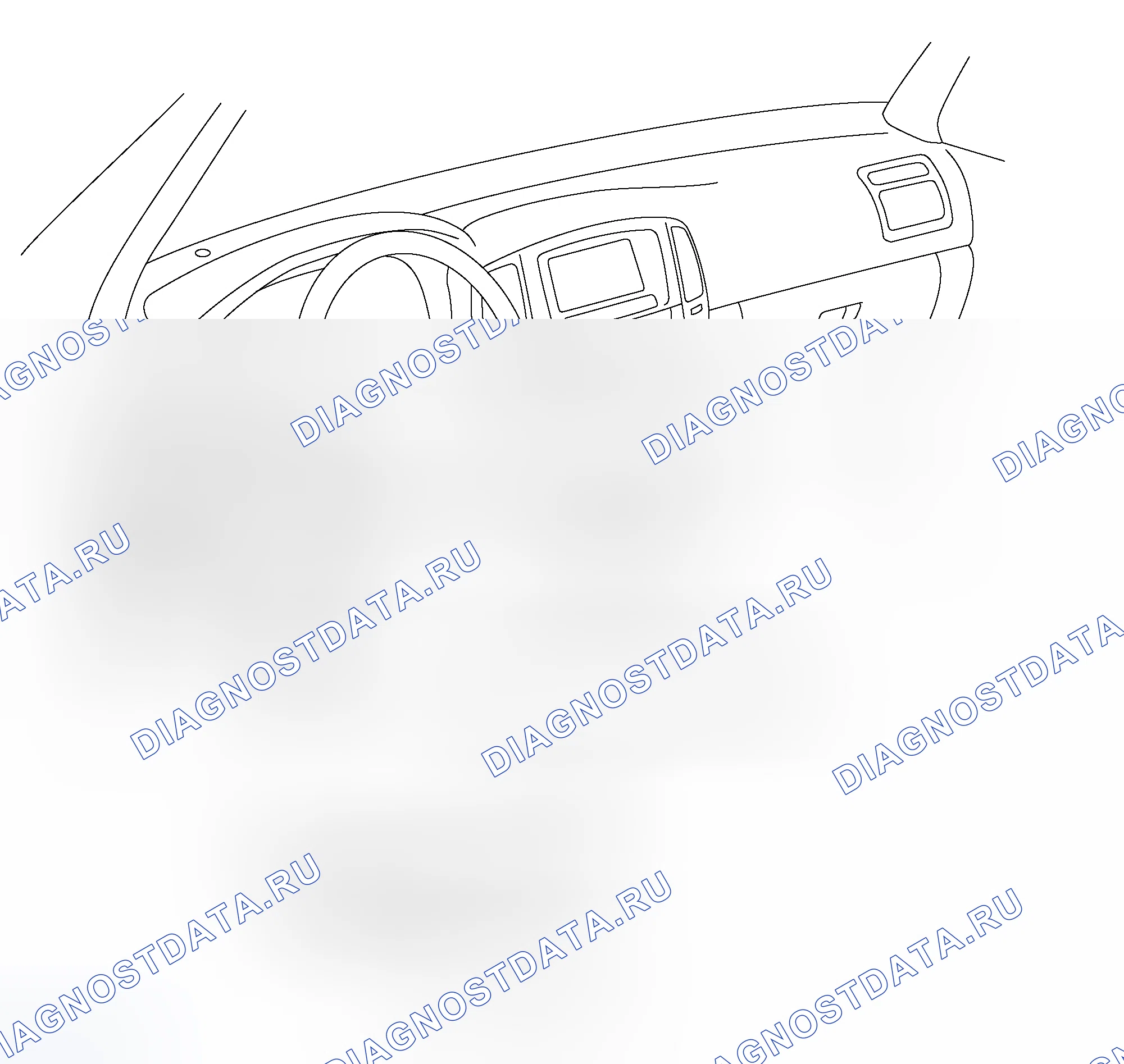 Рис. 223: КОМПОНЕНТЫ. Toyota Land Cruiser 100 рестайлинг 2