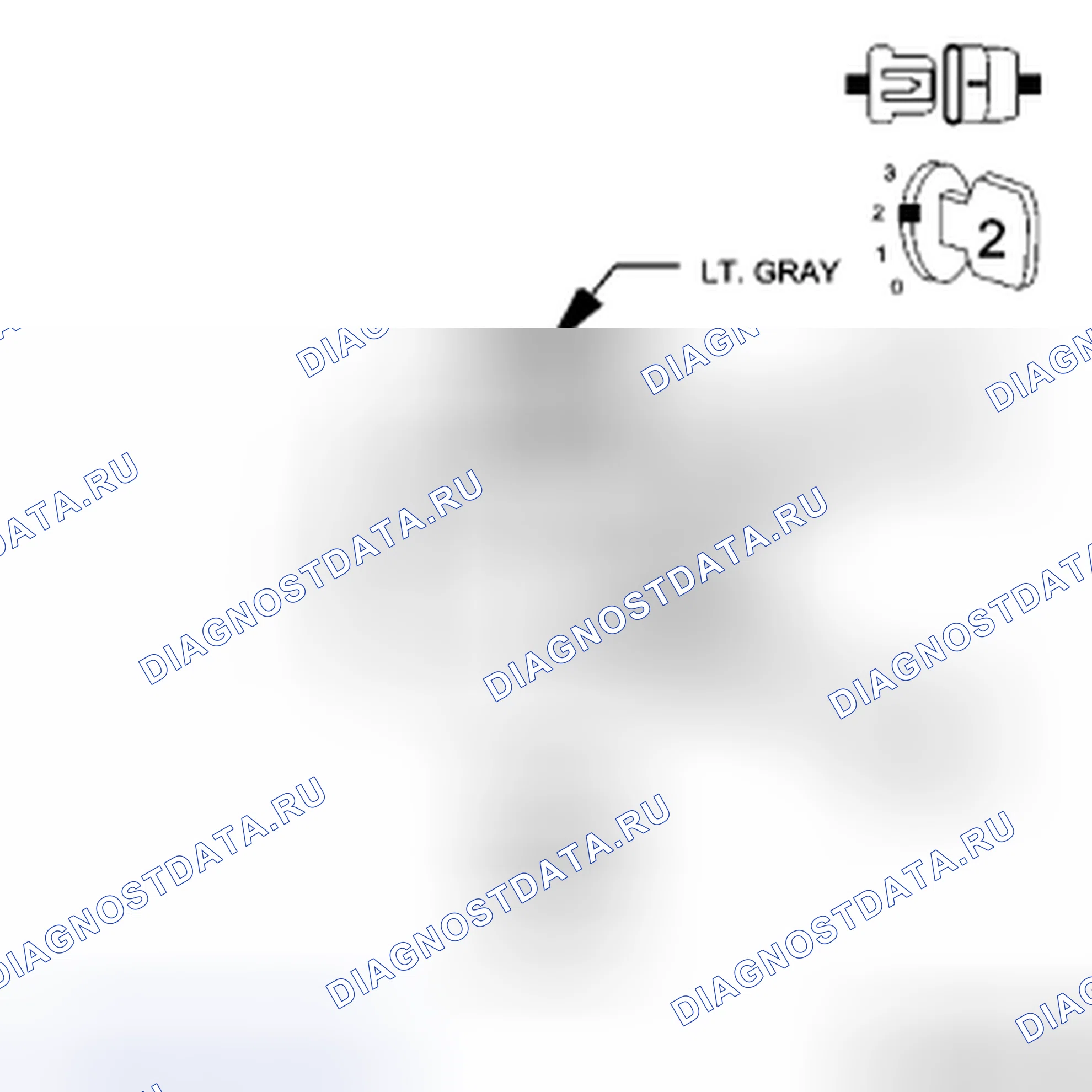 Рис. 231: Диагностический тест. Chrysler Town & Country V