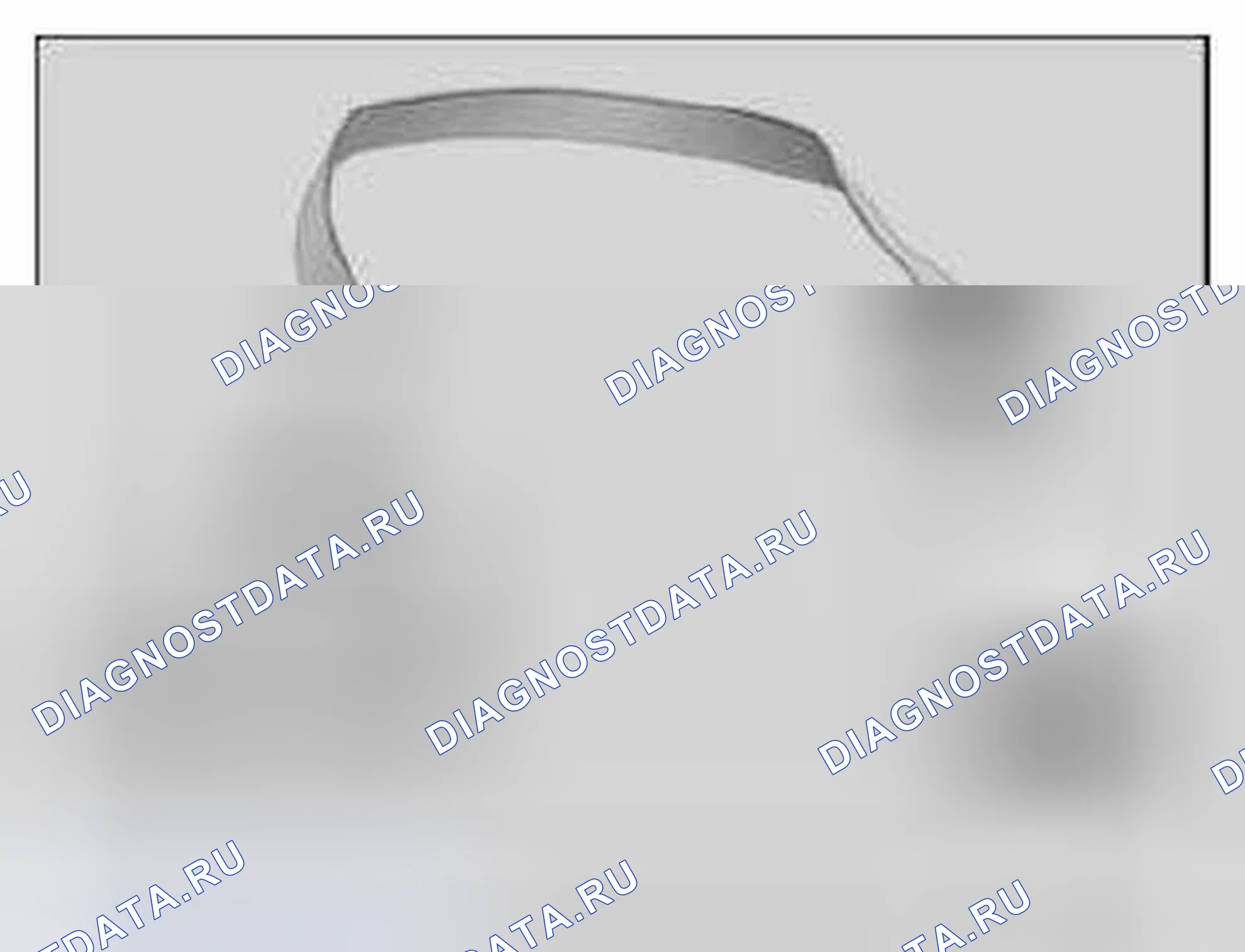 Рис. 1065: 61 2 430 Кабель адаптера для PL2 нагревателя (14-контактный). BMW M3 E90
