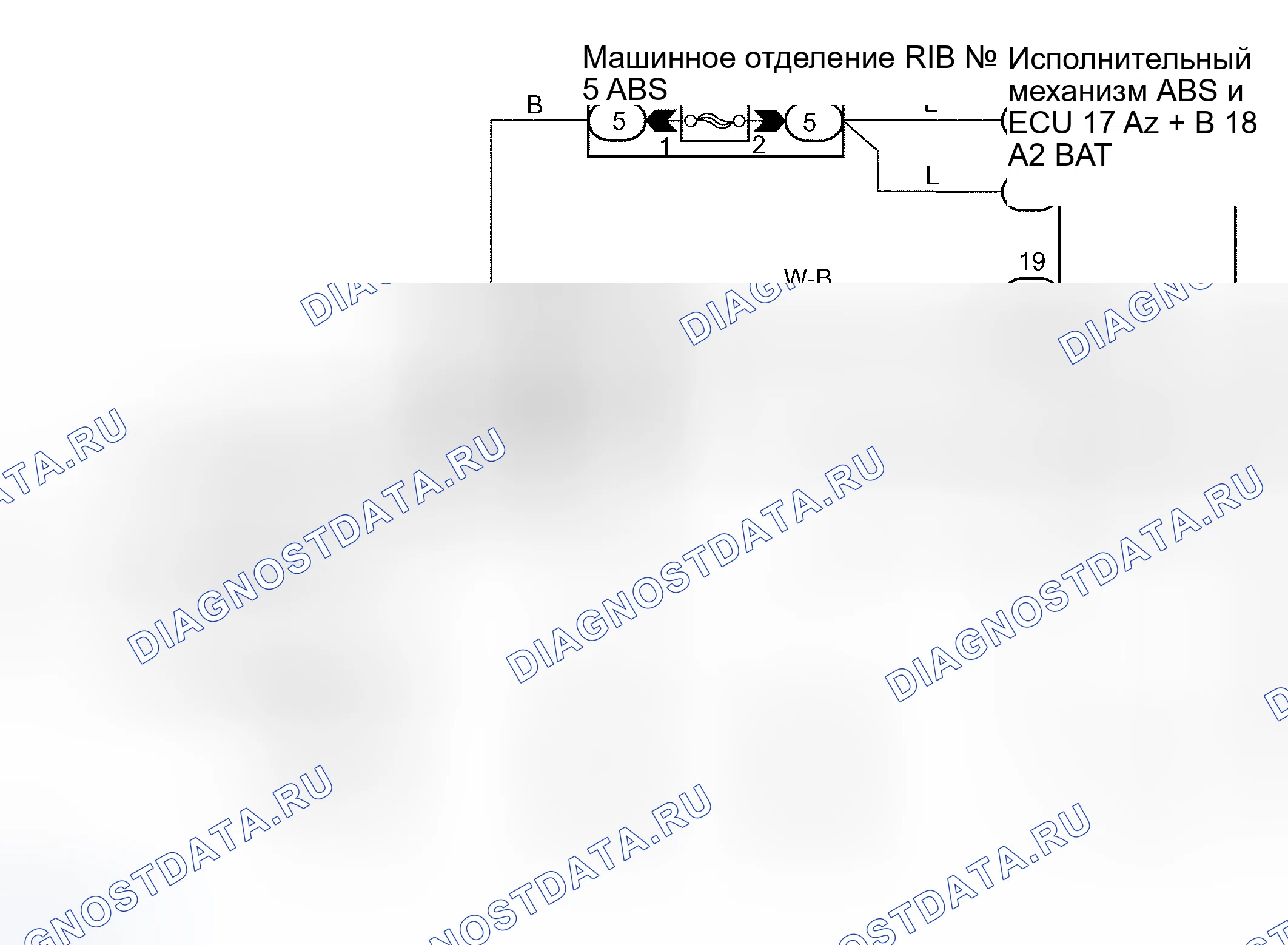 Рис. 24: электросхема. Toyota Avalon XX20 рестайлинг
