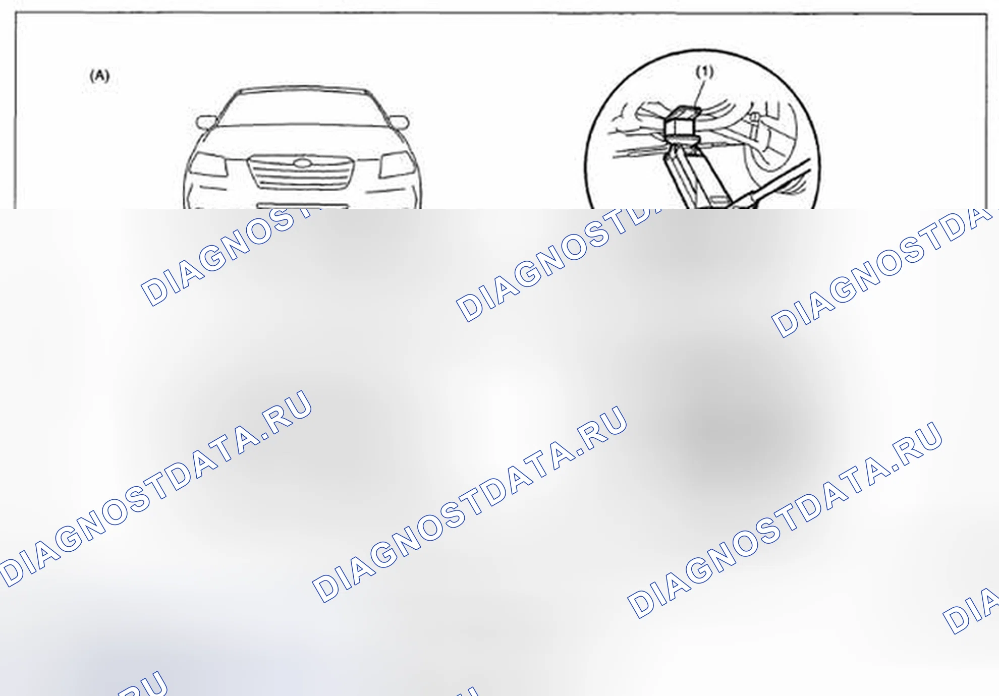 Рис. 37: ПОДЪЕМНИК И ДОМКРАТ. Subaru Tribeca WX рестайлинг