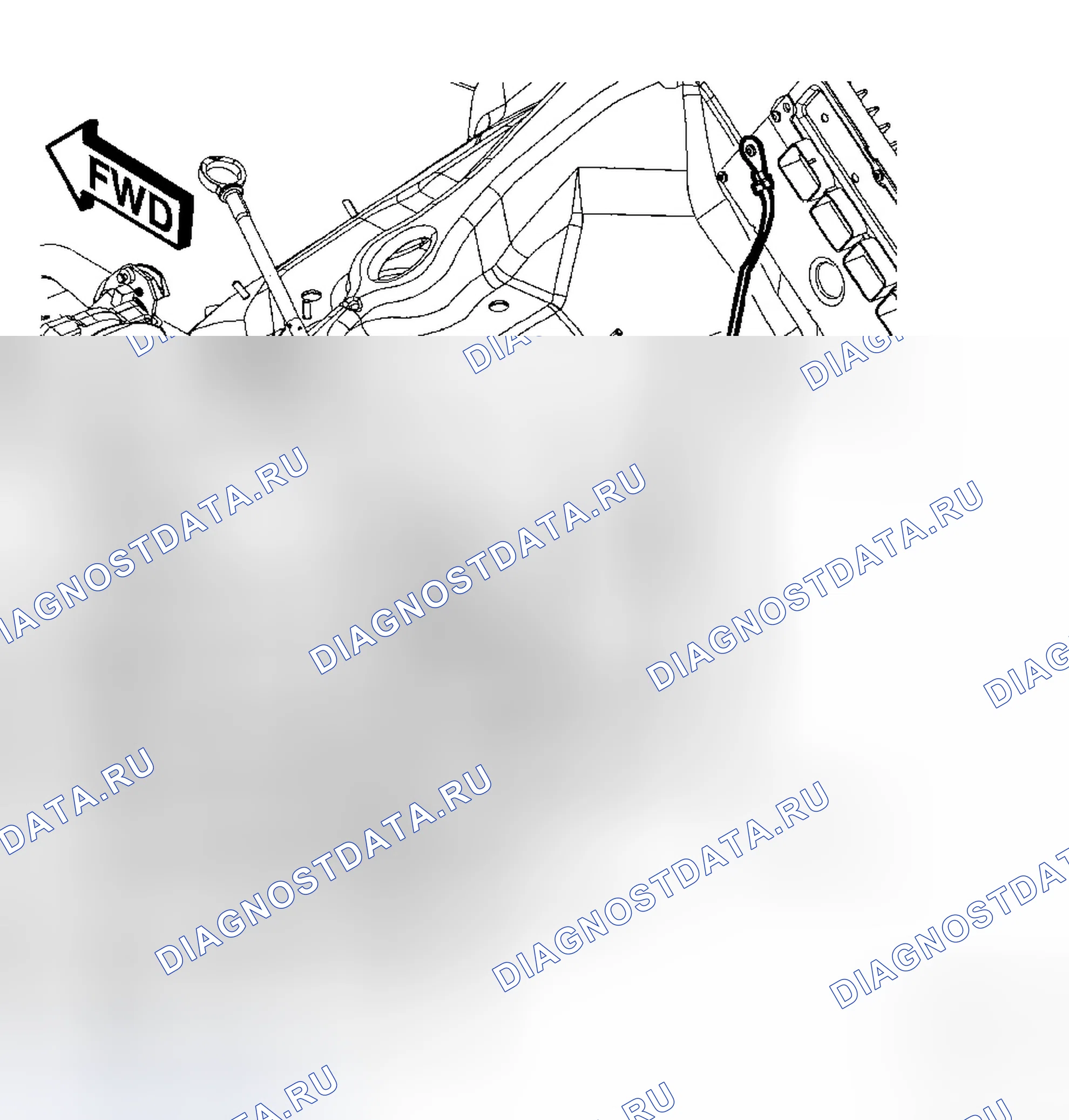Рис. 88: ДВИГАТЕЛЬ К ПЕРЕБОРКЕ - 4,7 л. Jeep Commander I