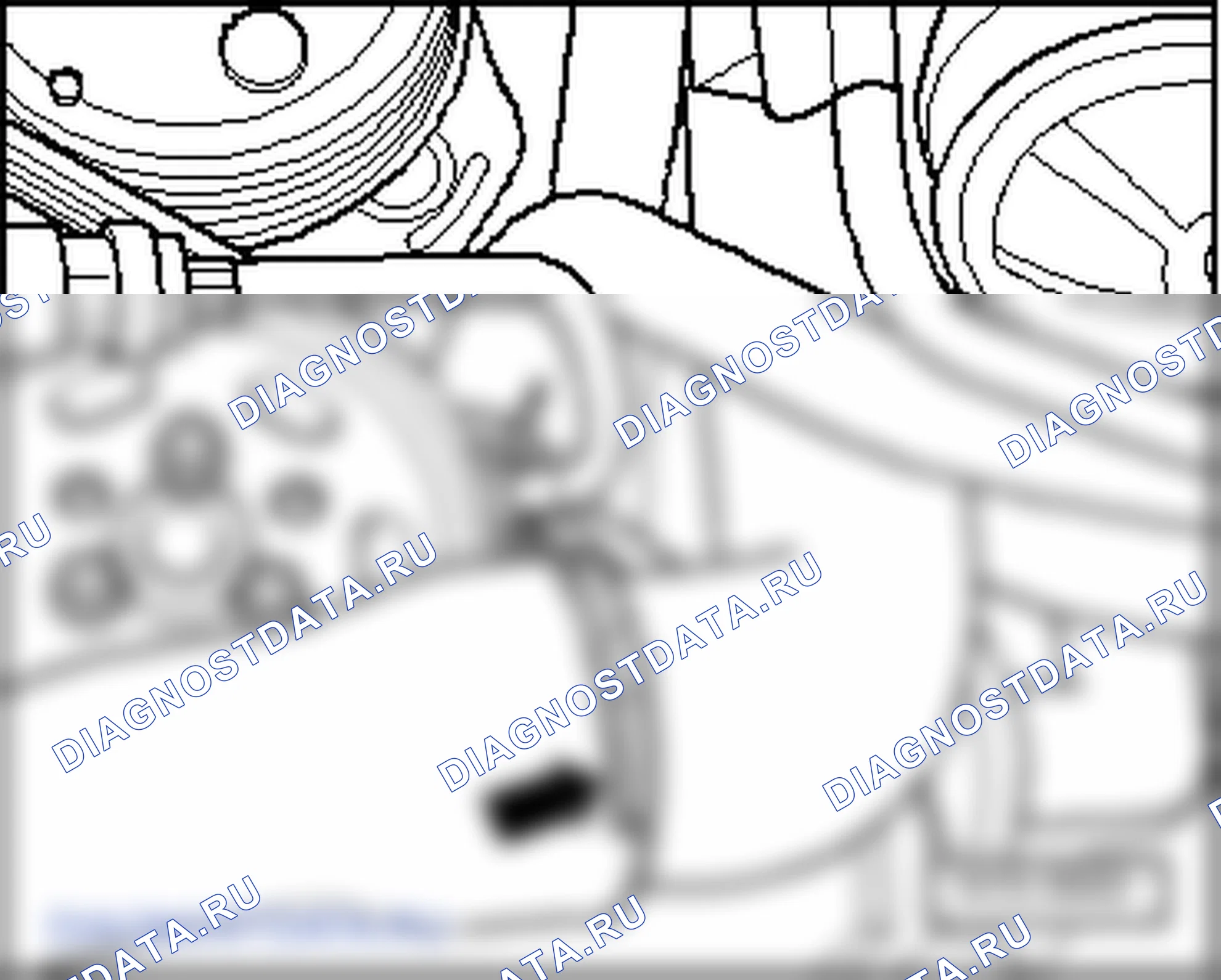 Головка цилиндров (4-цилиндровый дизельный двигатель (1,9 л двигатель)). SEAT Alhambra I