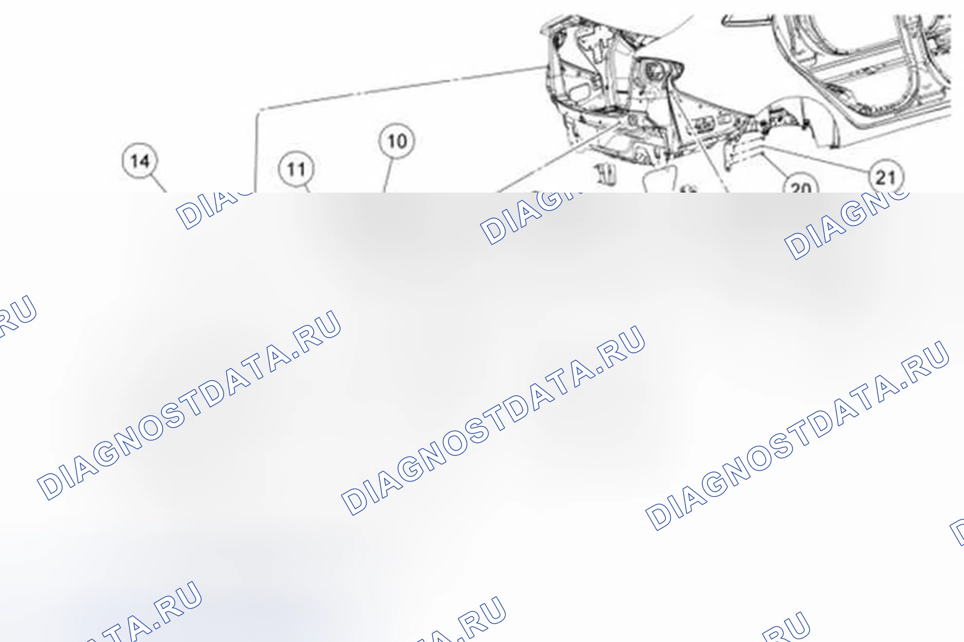 Рис. 41: 4-дверный седан. Ford Fiesta Mk6
