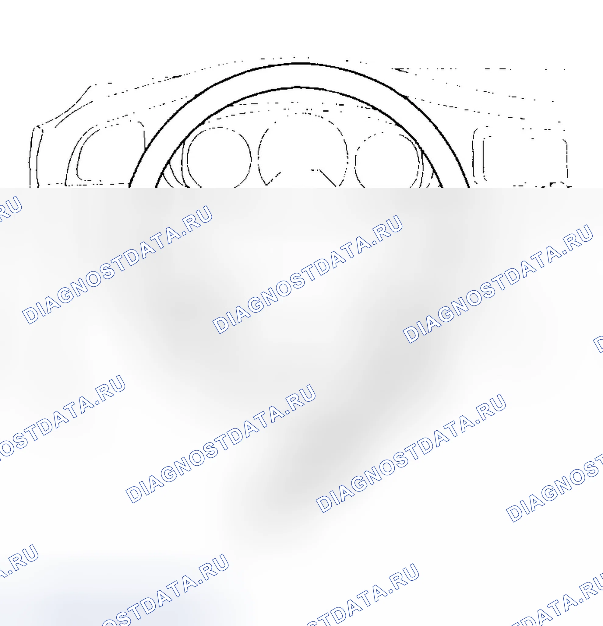 Рис. 118: Проверка Питание ассистент. Honda Odyssey II