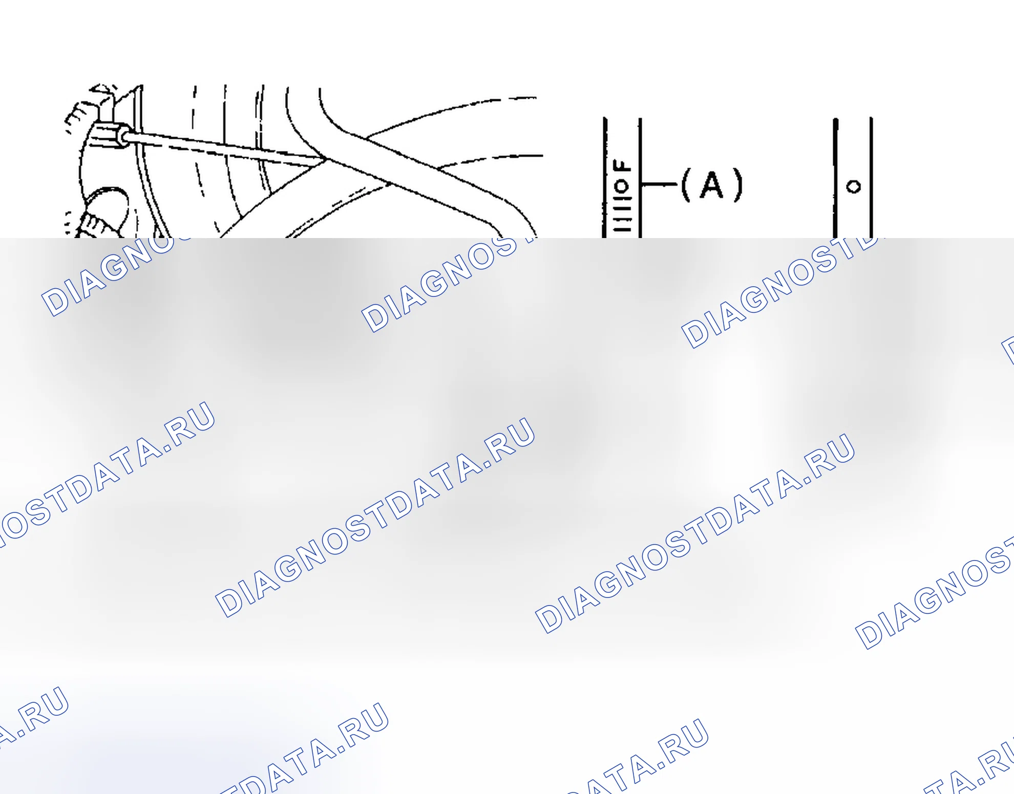 Рис. 634: Проверка уровня жидкости ATF. Honda X-NV I