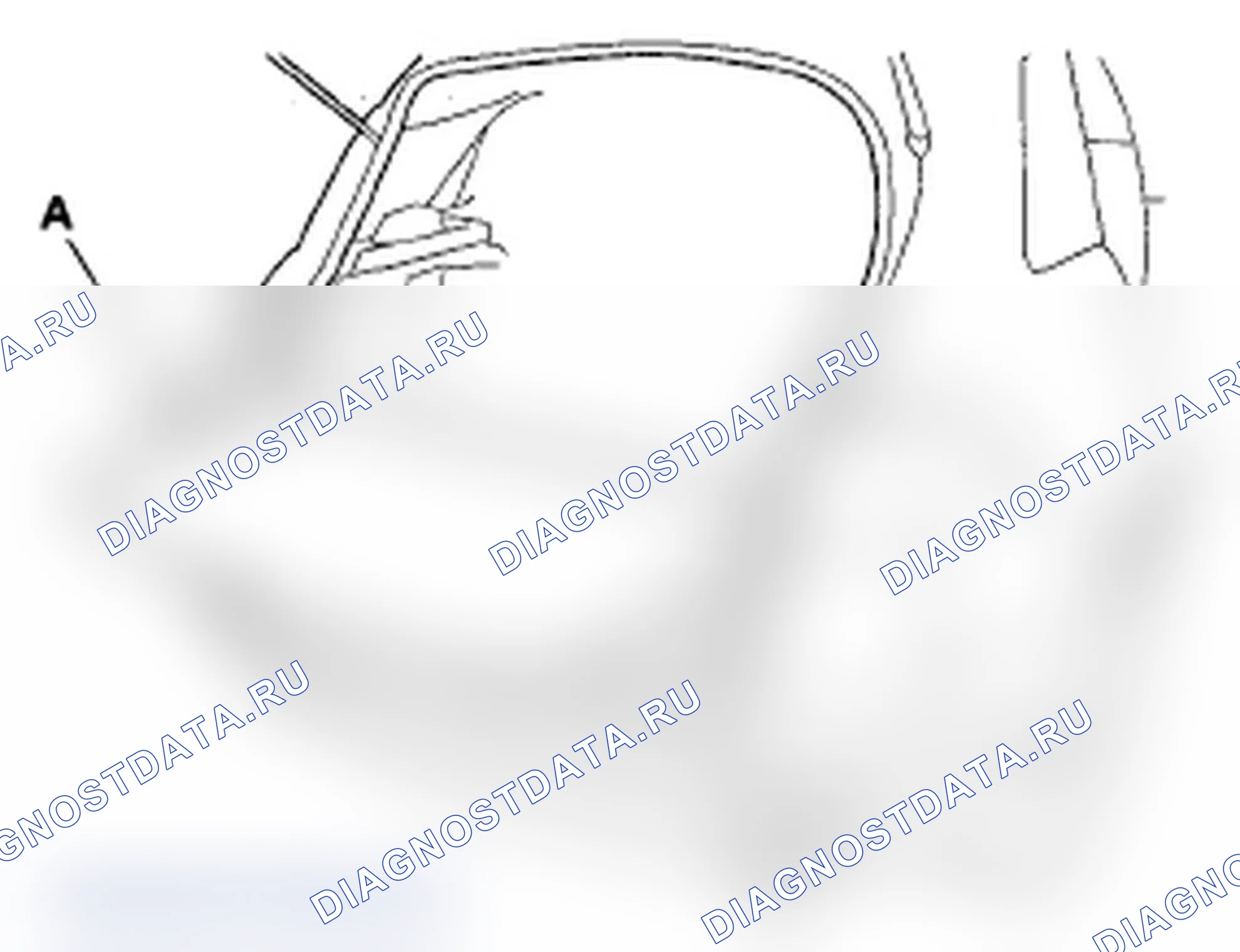 Рис. 63: Пол грузового помещения. Acura RDX I