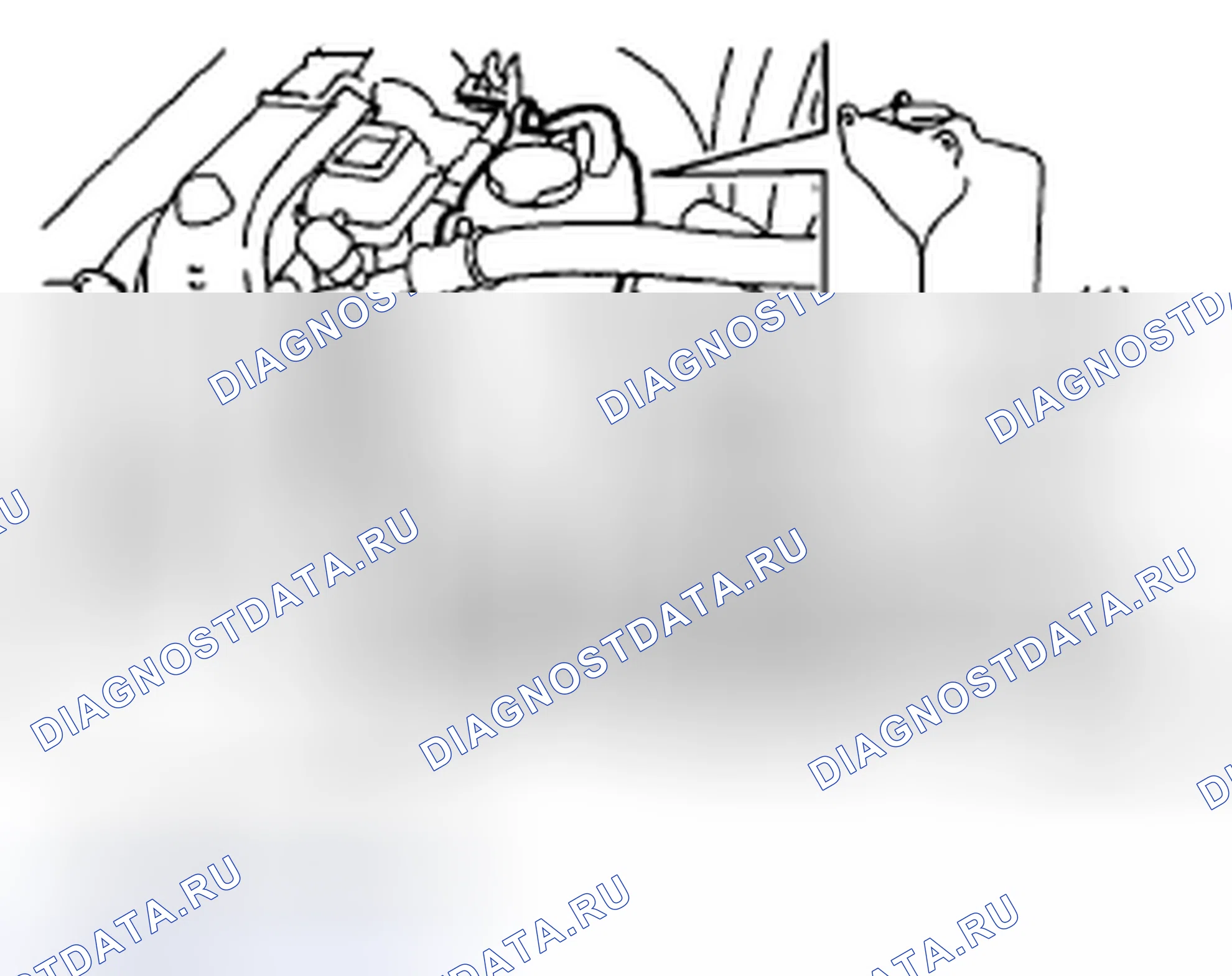 Рис. 104: ЗАПРАВКА ОХЛАЖДАЮЩЕЙ ЖИДКОСТИ ДВИГАТЕЛЯ. Subaru Outback BP рестайлинг