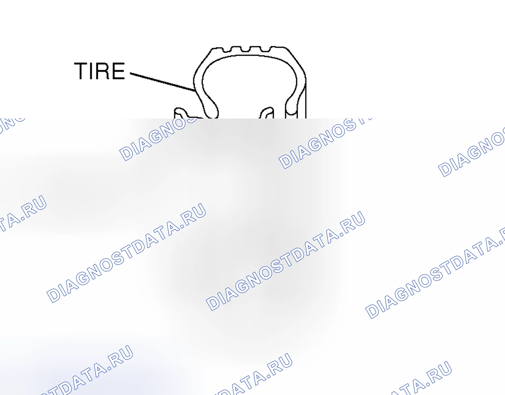 Рис. 100: > > A < < МОНТАЖ ДАТЧИКА GROMMET / TPMS / ГАЙКИ КЛАПАНА. Honda Grace I
