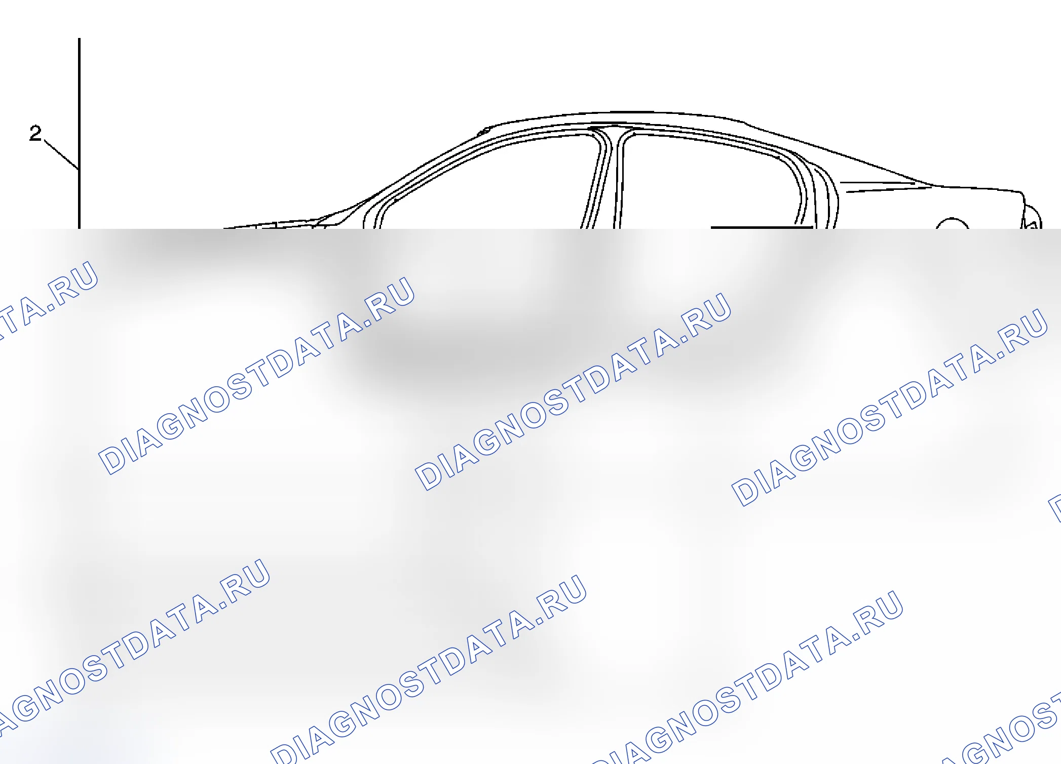Рис. 14: Размеры - Корпус. Pontiac Grand Prix VII