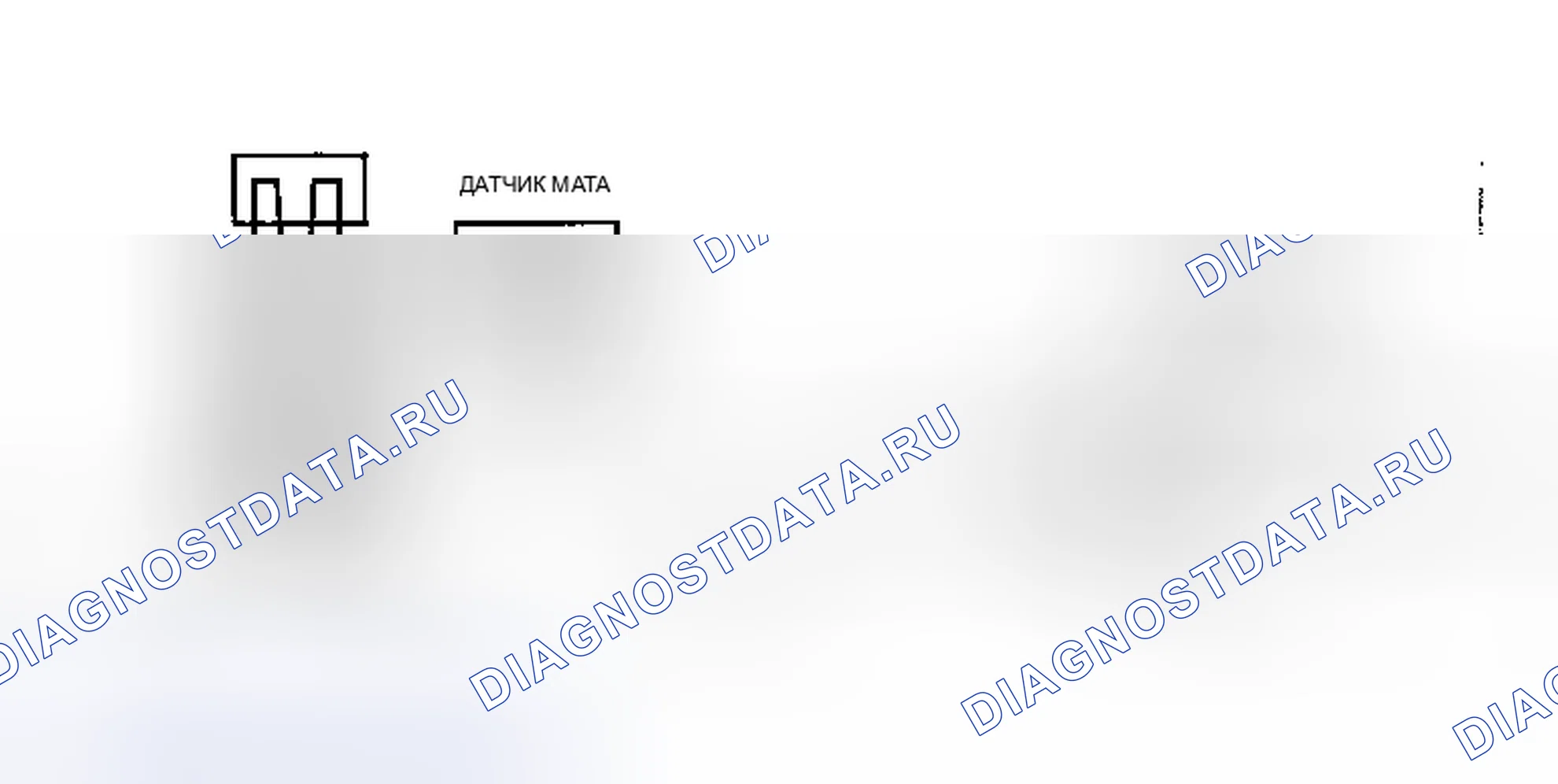 Рис. 158: КОД 25, НИЗКОЕ НАПРЯЖЕНИЕ СИГНАЛА ДАТЧИКА ТЕМПЕРАТУРЫ ВОЗДУХА В КОЛЛЕКТОРЕ - 2,0 Л (VIN M) PFI. Pontiac Bonneville VIII