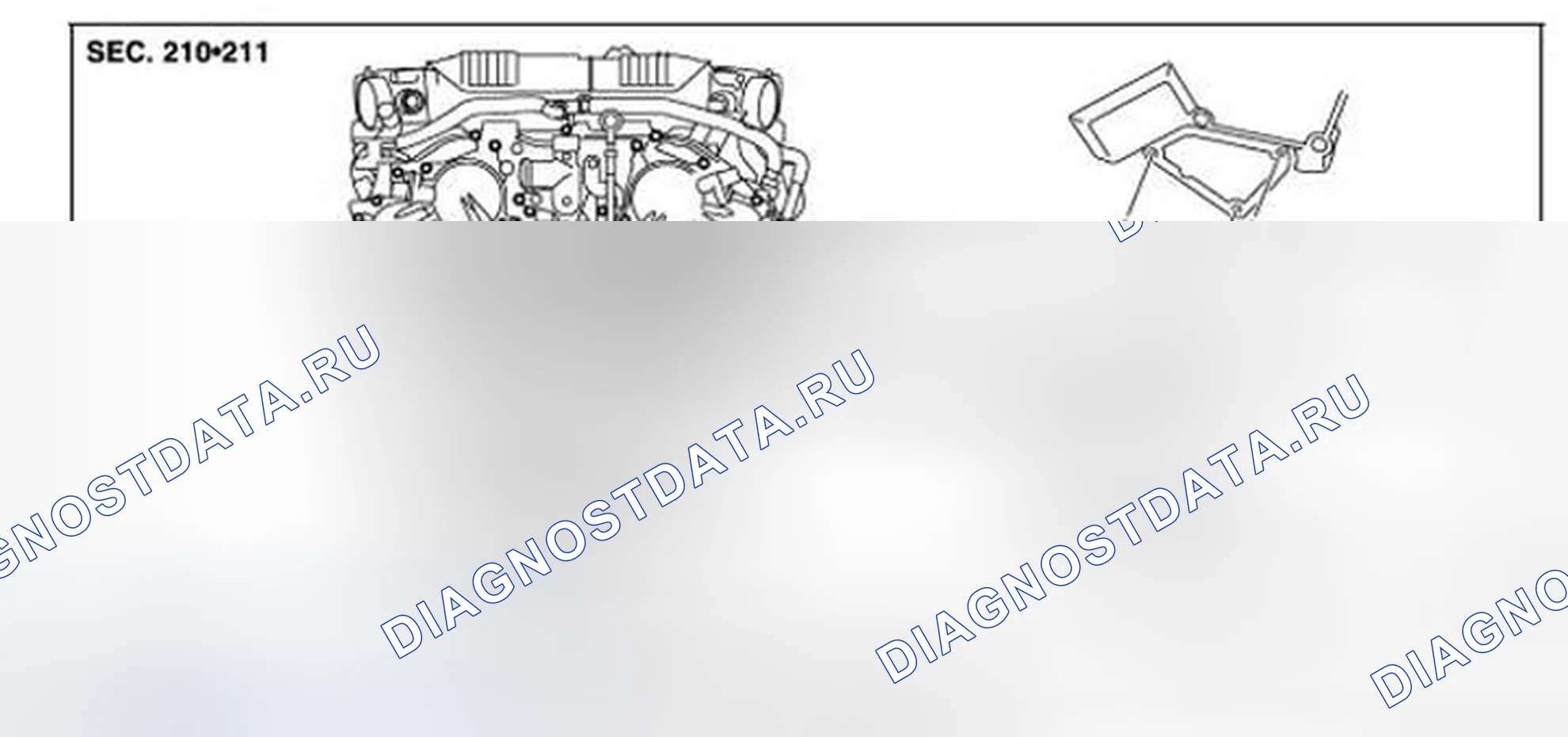 Рис. 5: Разнесенный вид. Infiniti Q60 I