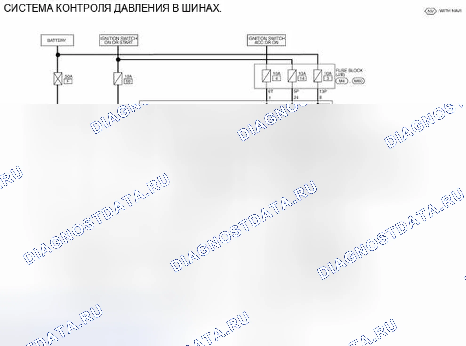 Рис. 24: электросхема. Honda Today I
