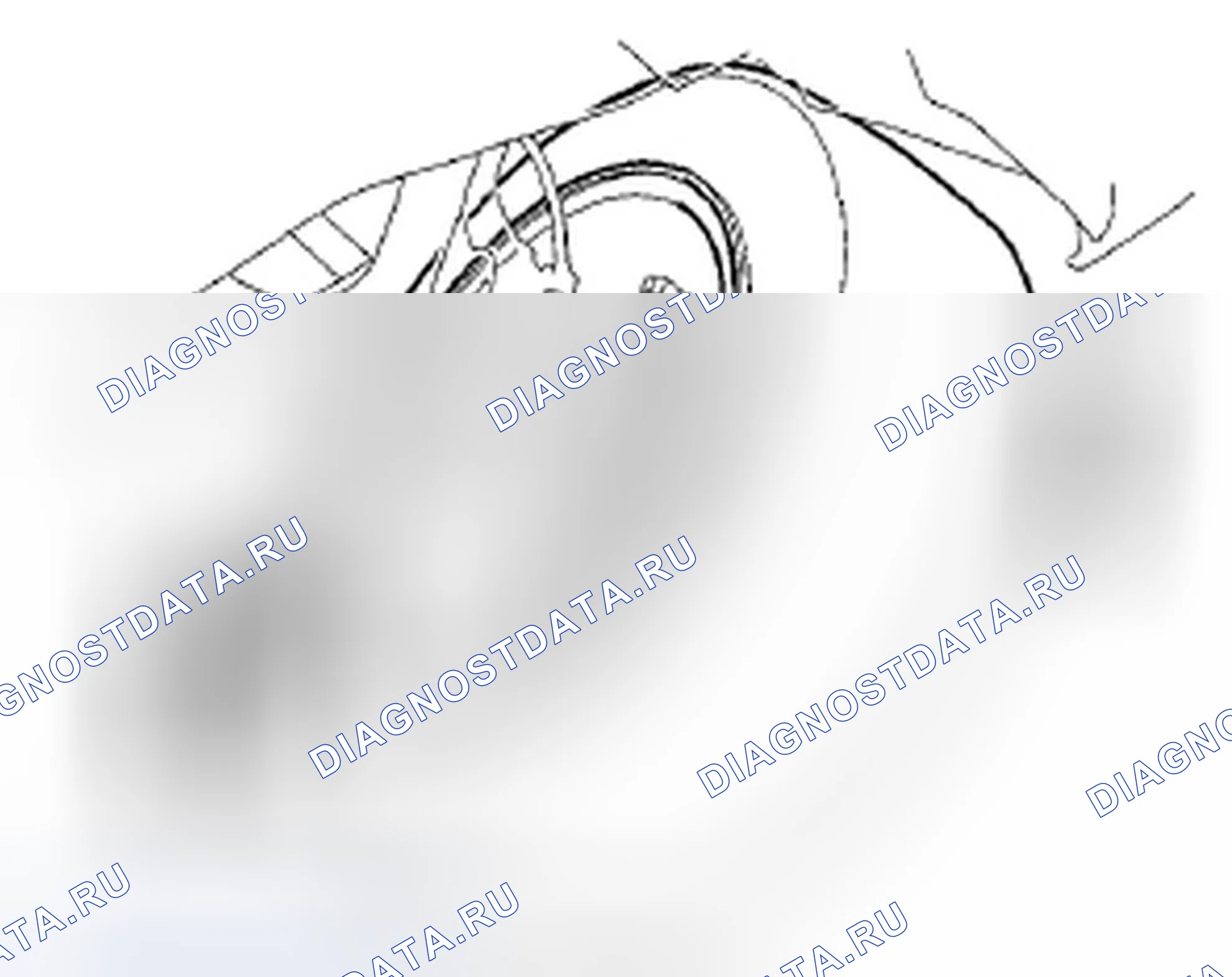 Рис. 31: Контроль биения колес. Honda Crosstour I