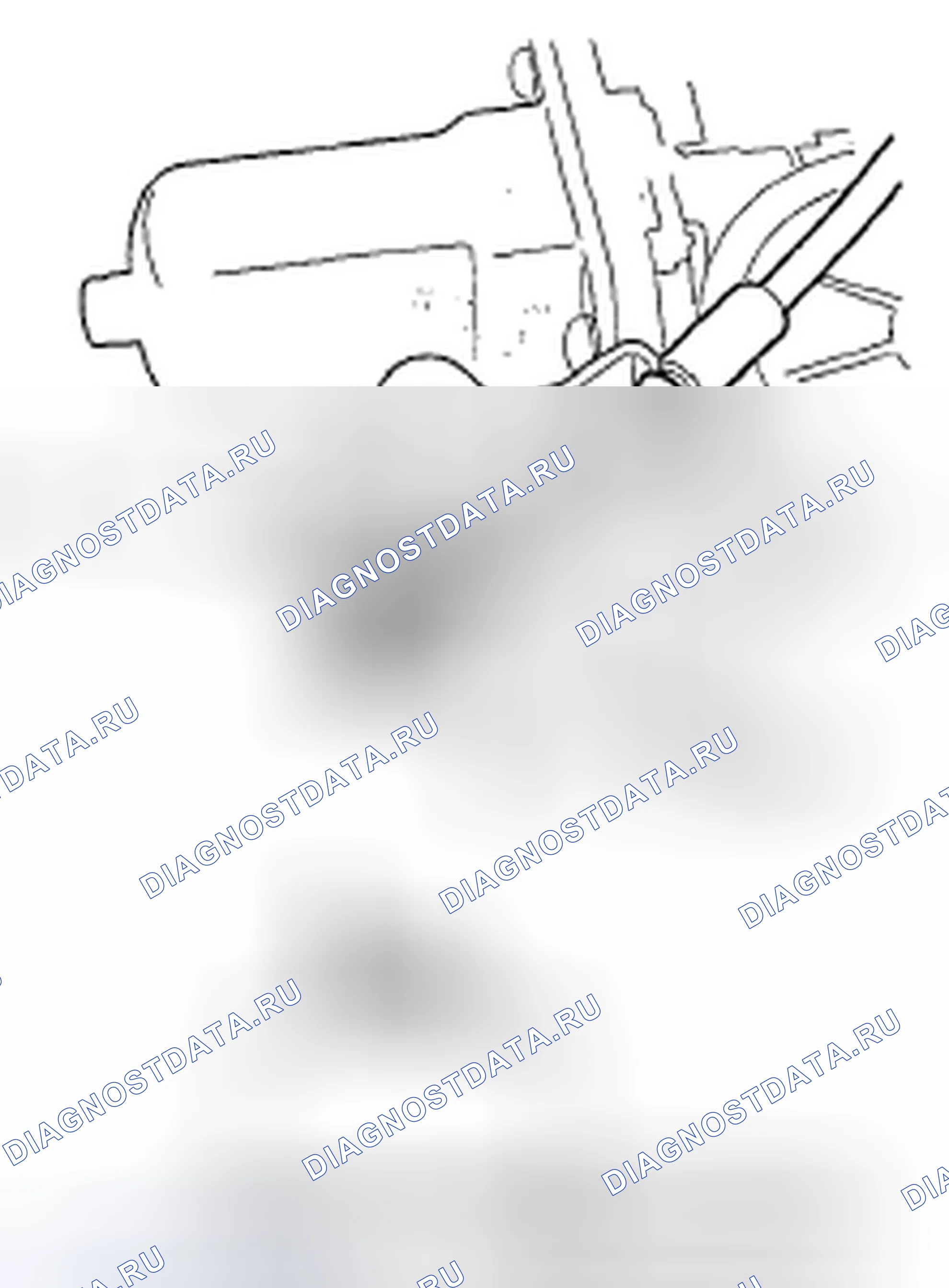 Рис. 151: Отказоустойчивый трос рычага. Honda Odyssey IV