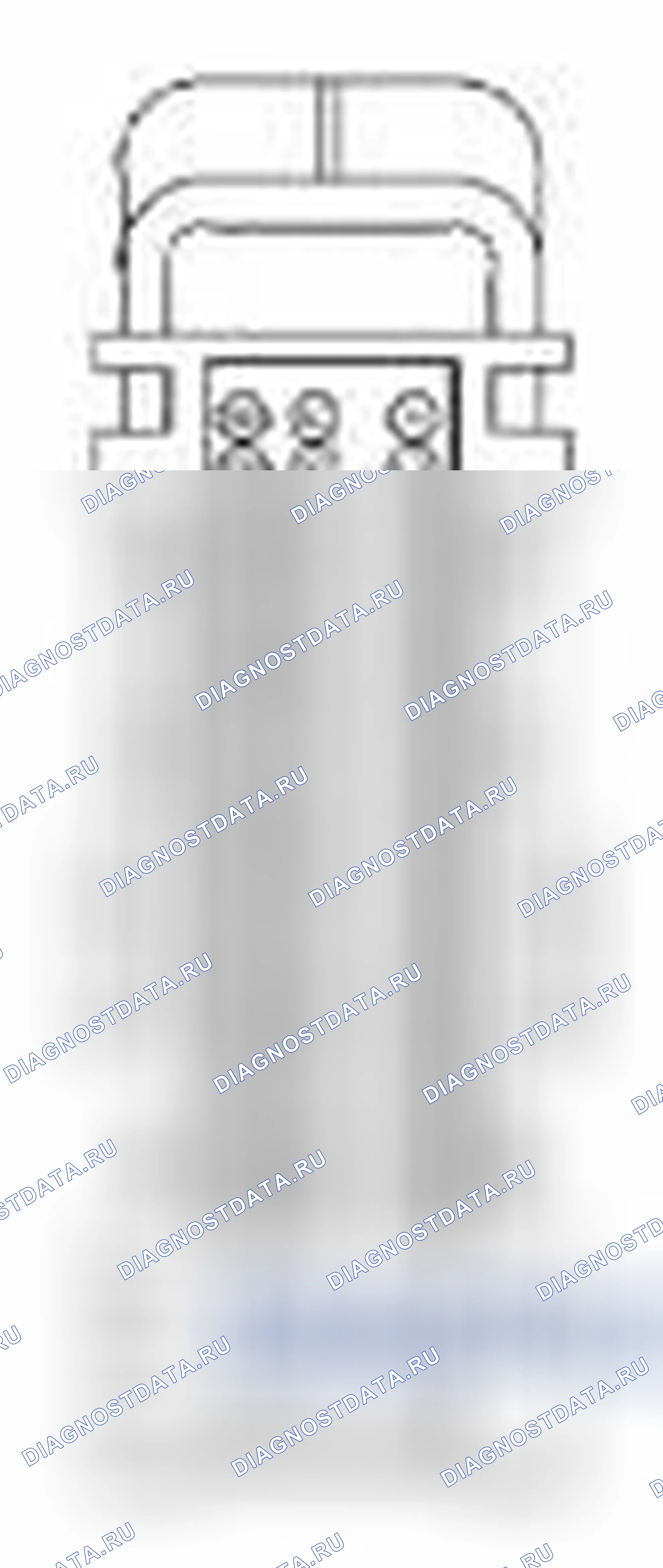 Рис. 93: диагностический тест J: коды неисправностей U0040:00, U0041:00, U0043:00, U0044:00 Или U0045:00. Ford Escape III