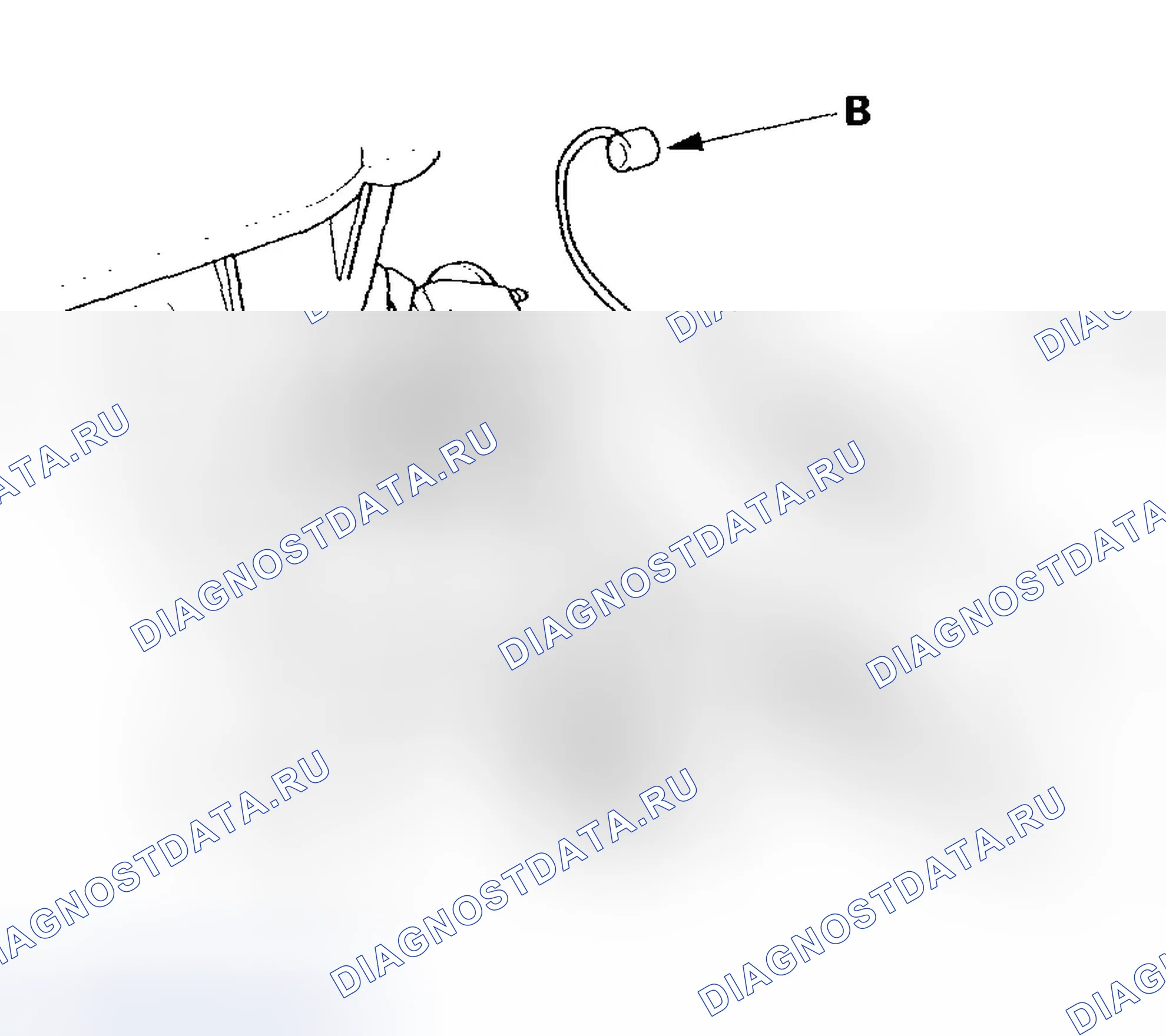 Рис. 26: За исключением 2-дверного двигателя D17A1, D17A2. Honda Civic VII